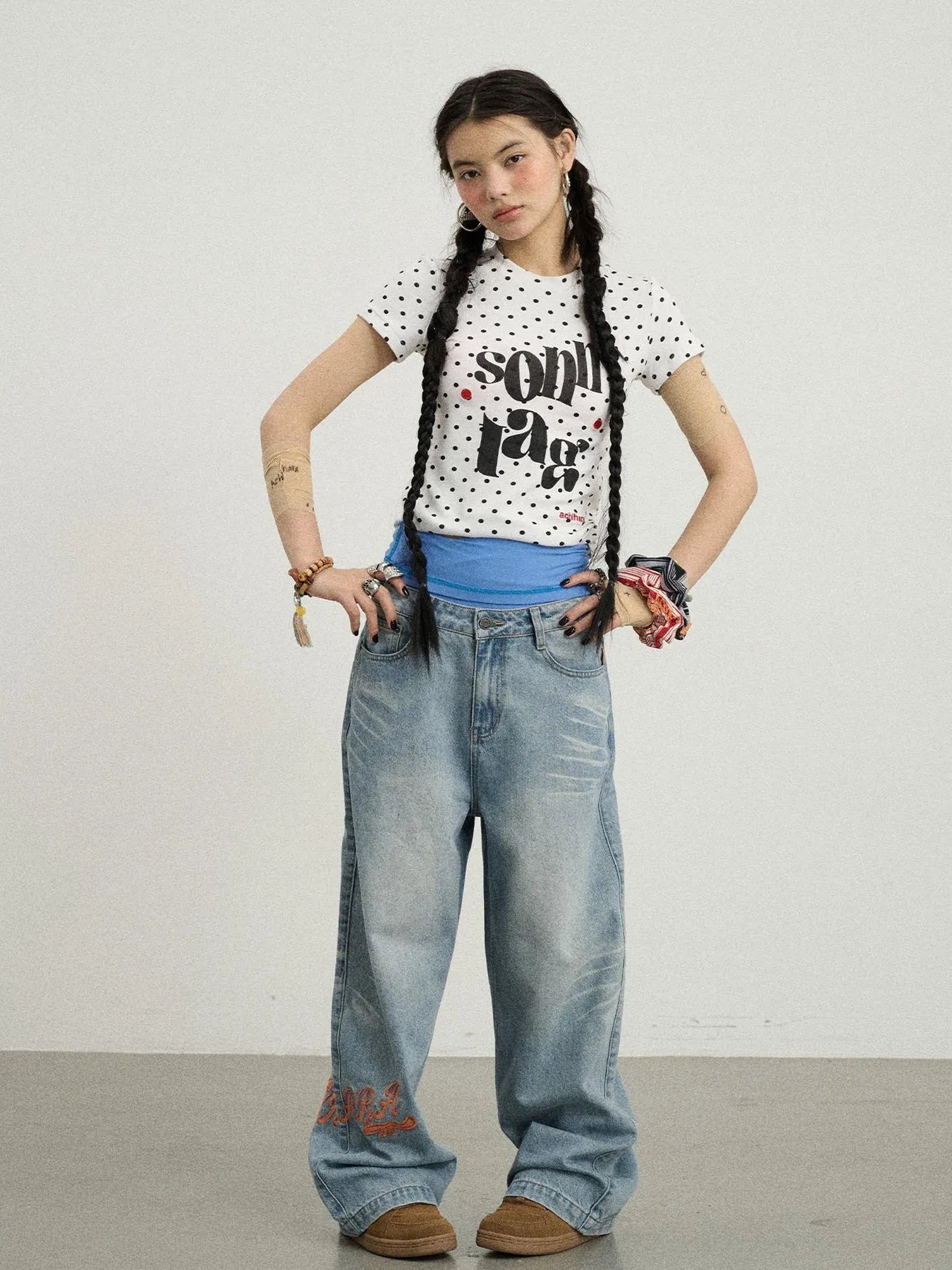 Sunday Polka Dot T-Shirt