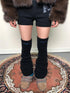 Tatacs Leg Warmers Spring Knit Leggings Thermal Socks