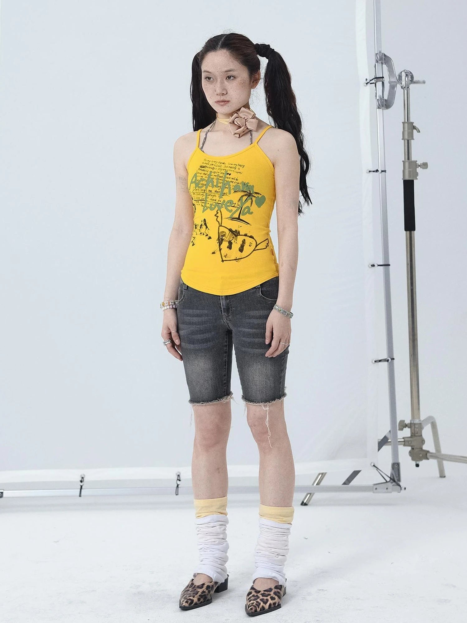 Tomboy Wash Denim Shorts