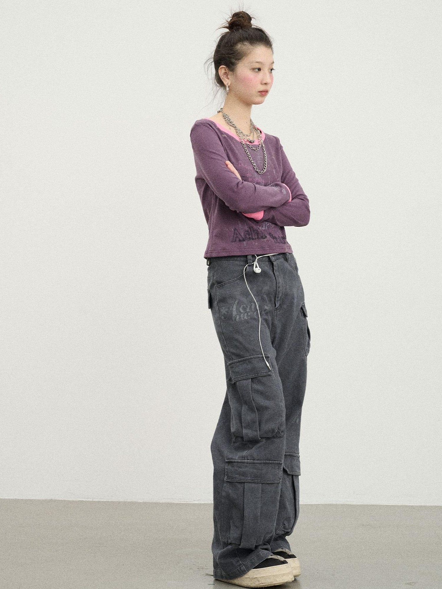 Achihara Twilight Agent Cargo Pants