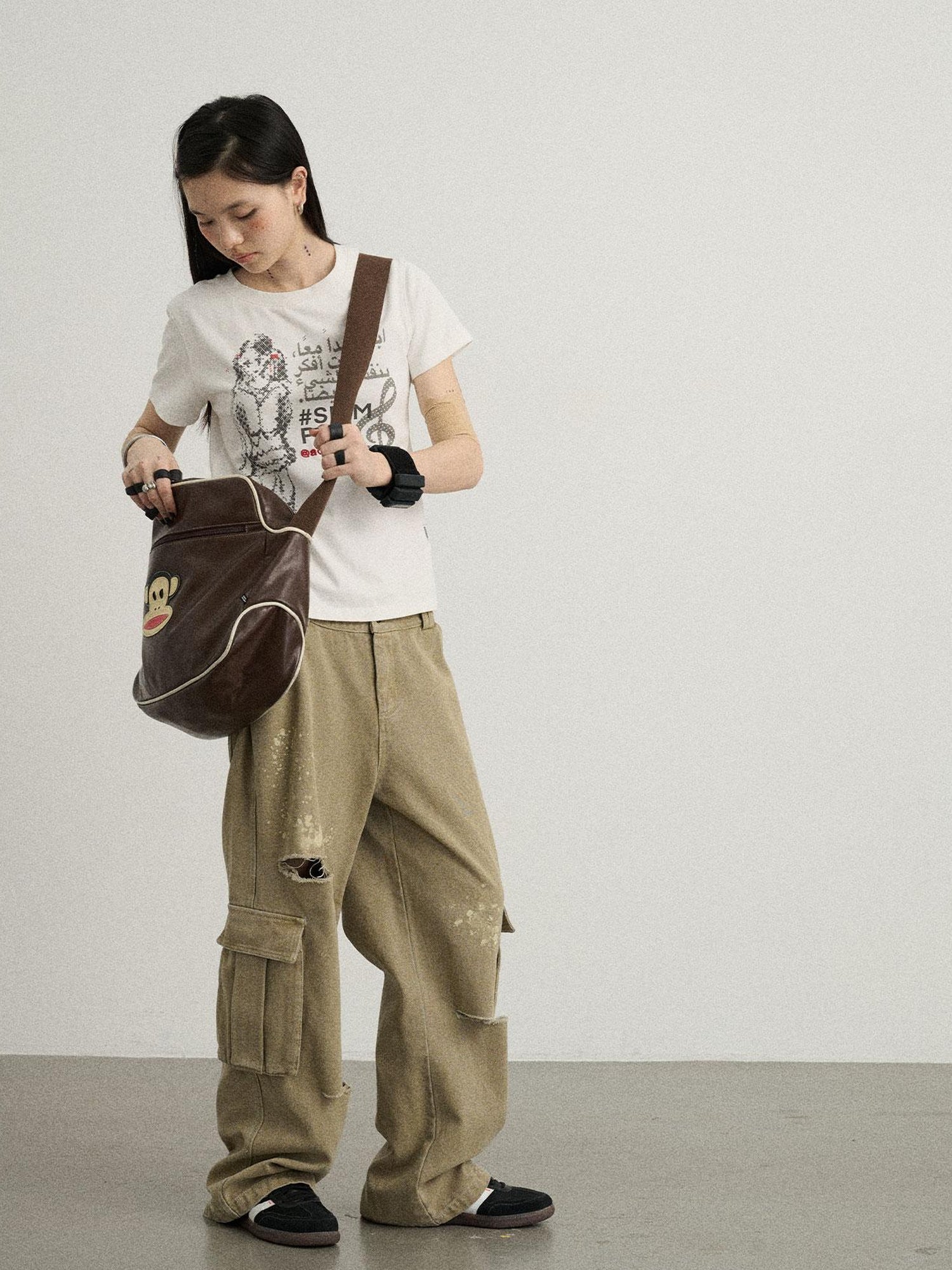 Achihara Vintage Music Radio Tee