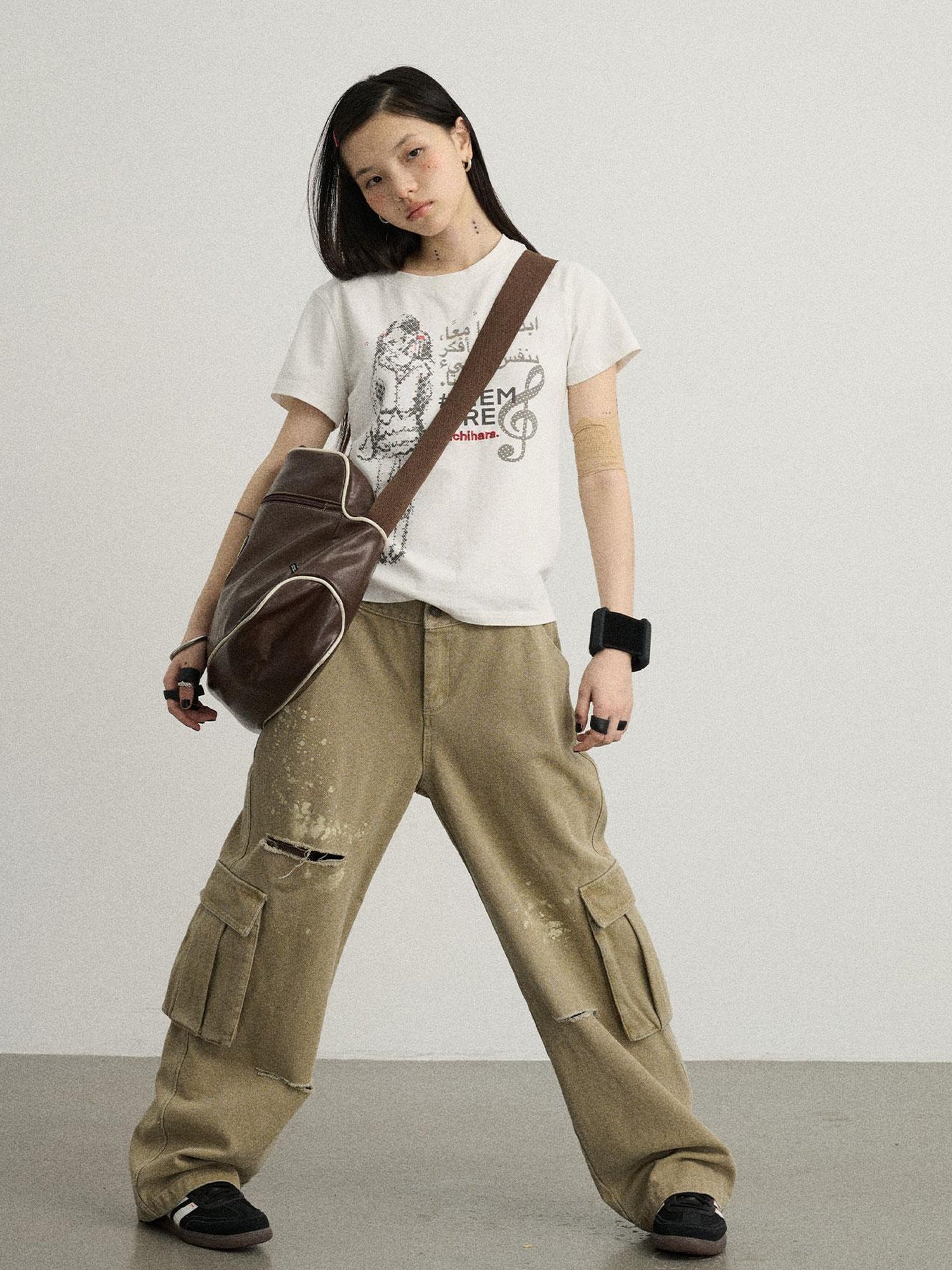 Achihara Vintage Music Radio Tee