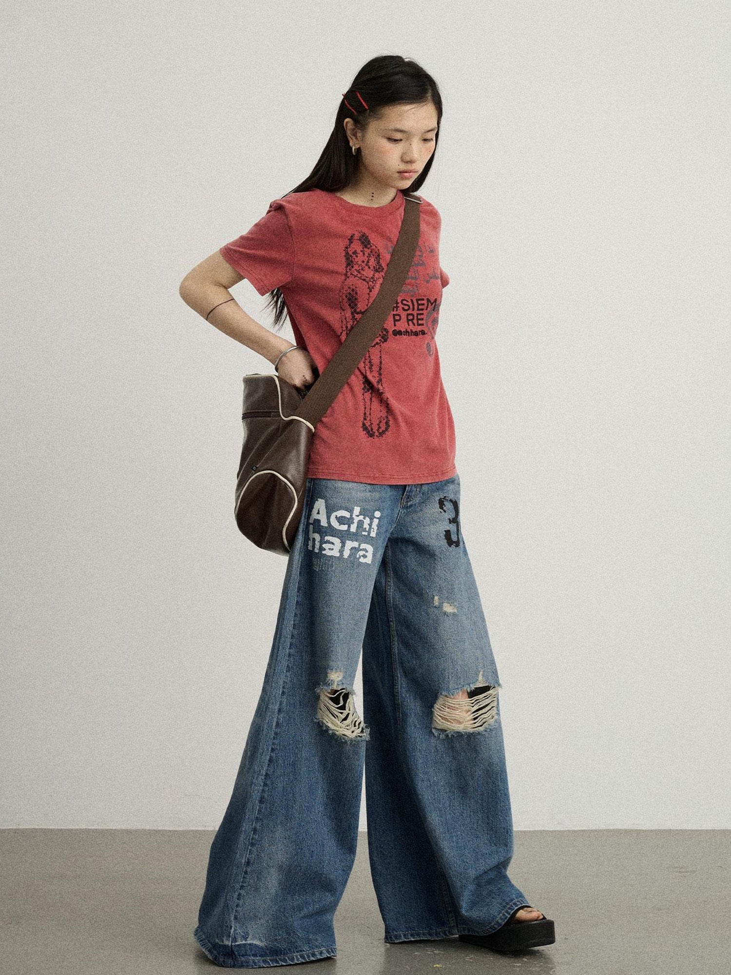 Achihara Vintage Music Radio Tee