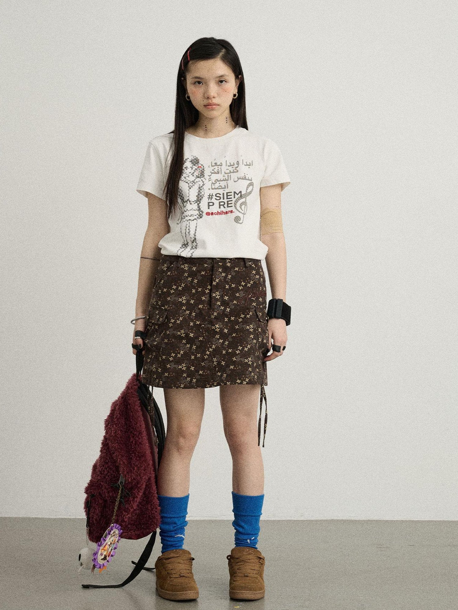 Achihara Vintage Music Radio Tee
