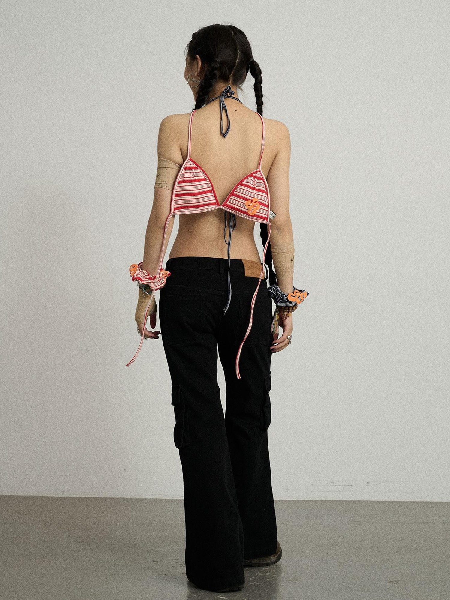 Achihara Watermelon Bikini Thai Beach Stripes