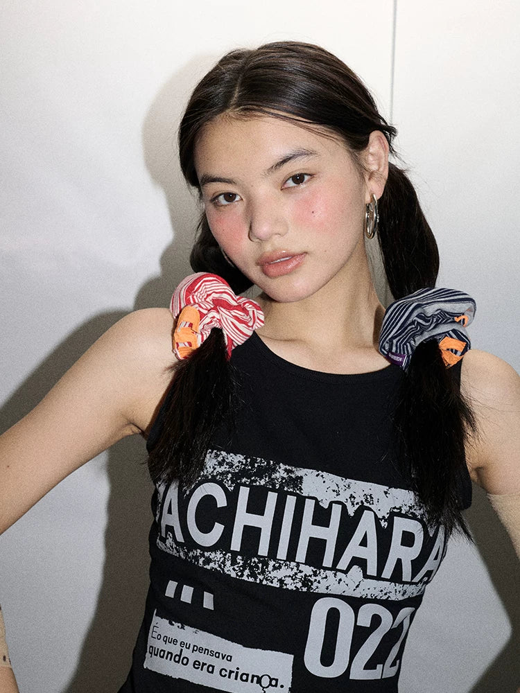 Achihara Watermelon Breeze Hair Tie Embroidery-5