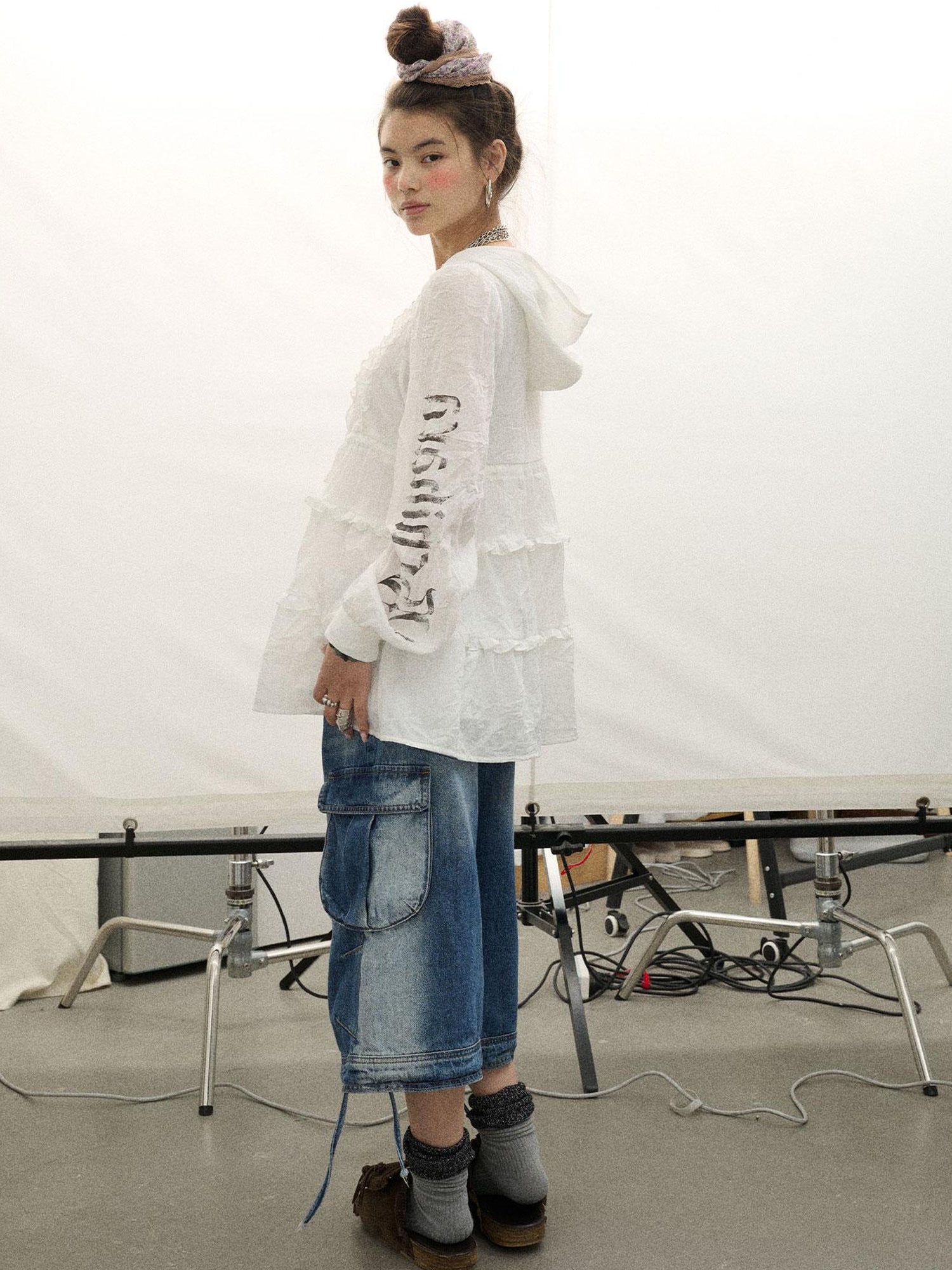 Achihara Wavy Noodle Dress