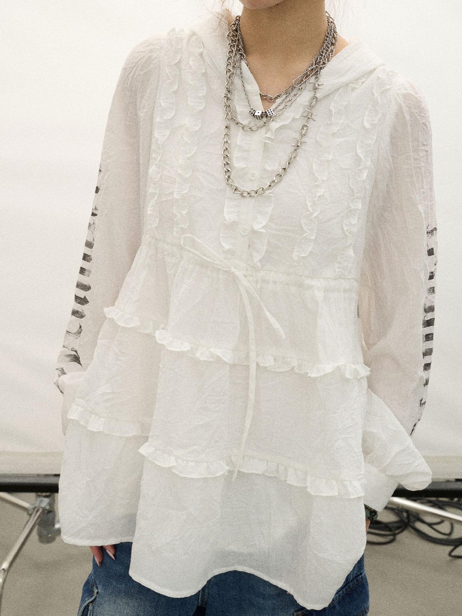 Achihara Wavy Noodle Dress