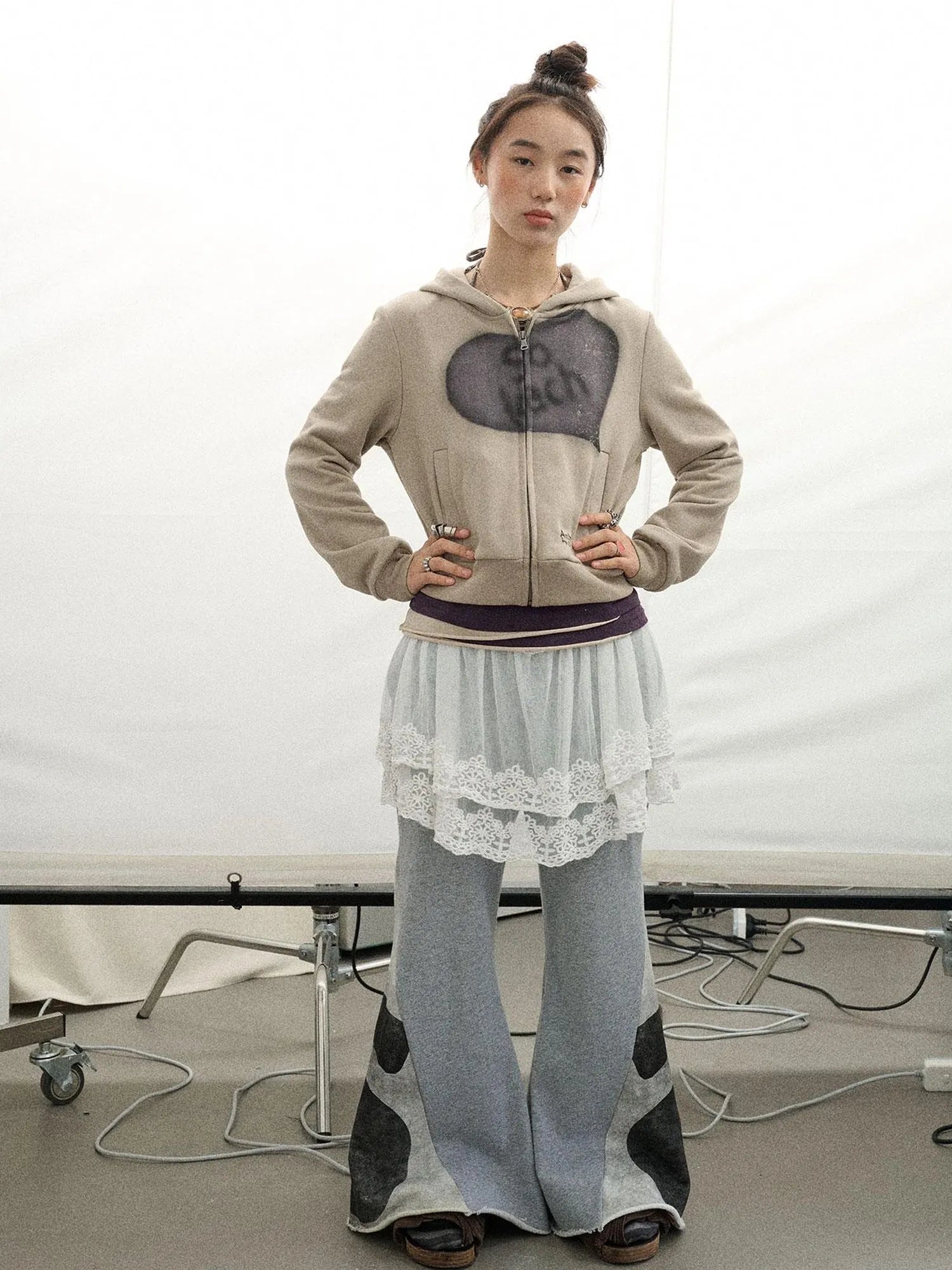 Weekend Bliss Cropped Hoodie