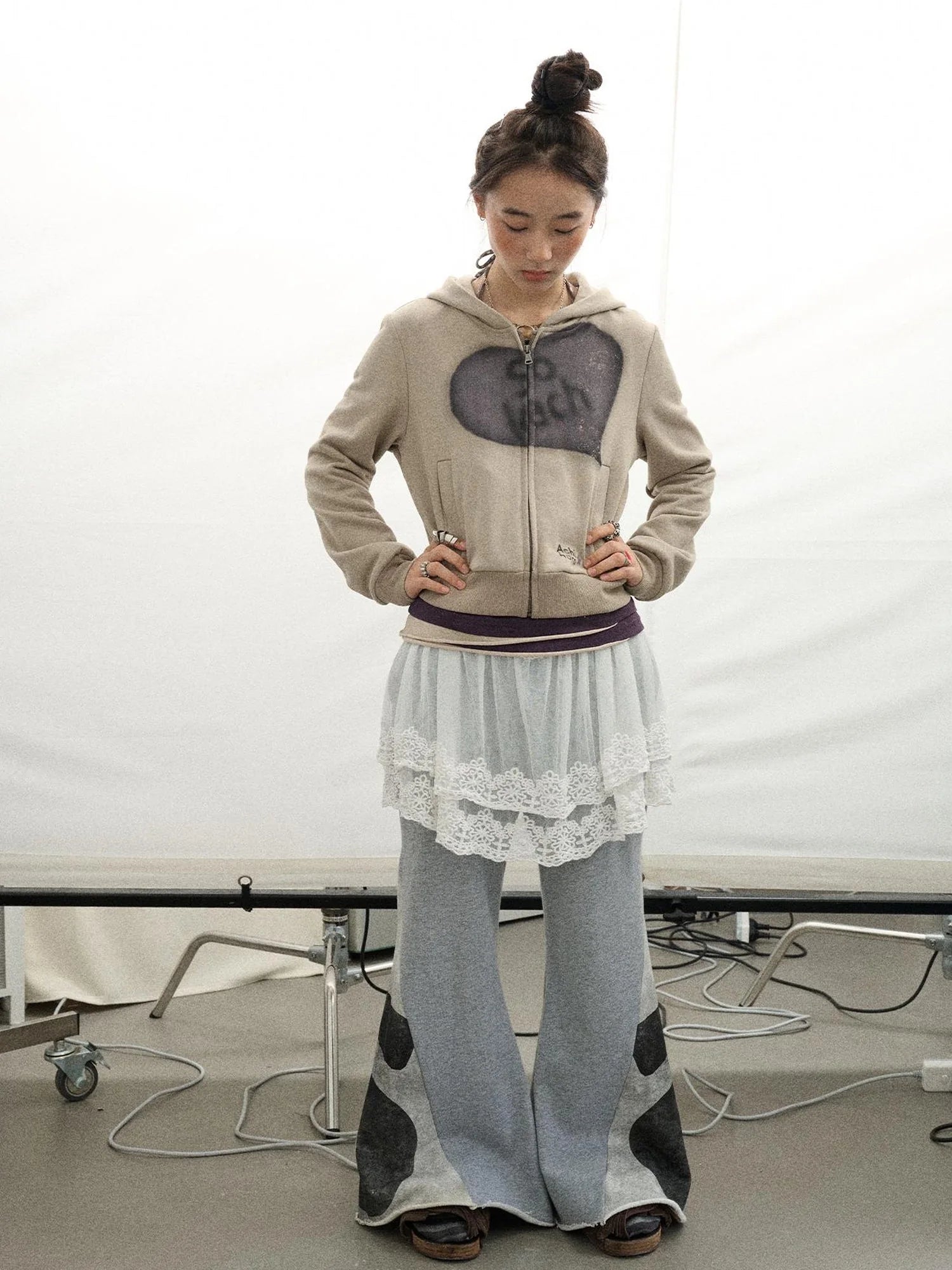 Weekend Bliss Cropped Hoodie