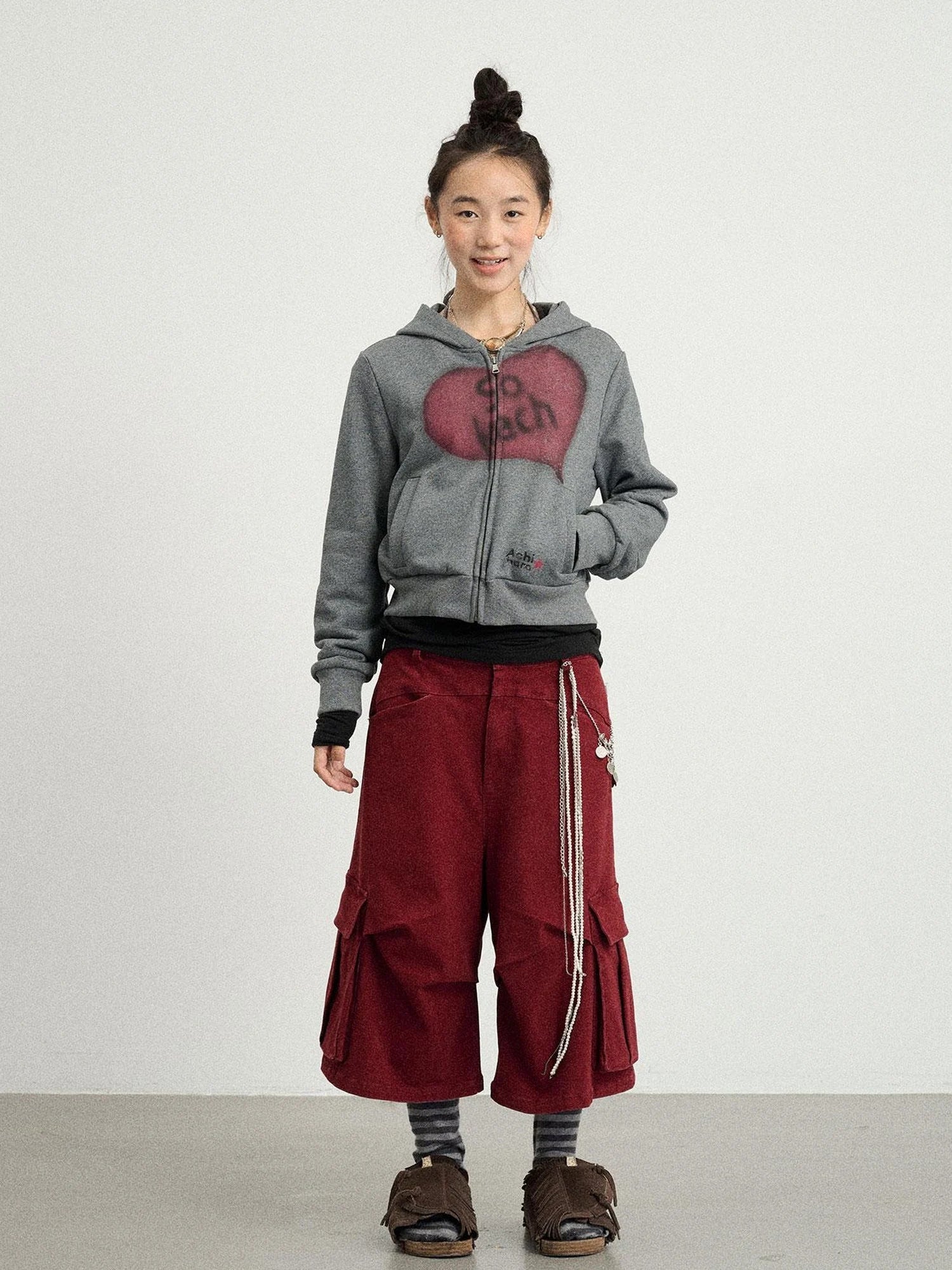 Weekend Bliss Cropped Hoodie
