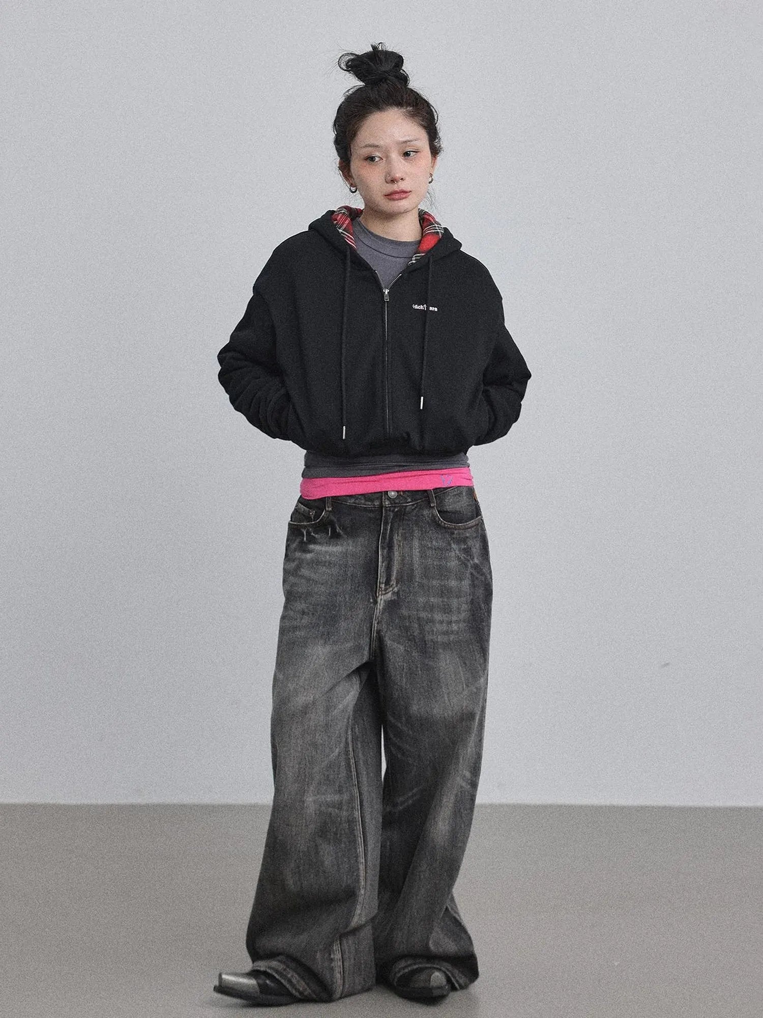 Winter Alowa Hoodie Sweatshirt V-neck T-shirt Long-Sleeve