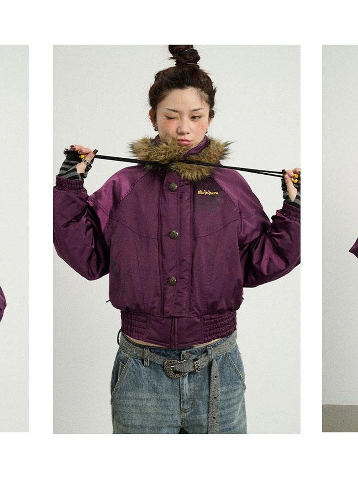 Winter Musta Puffer Coat