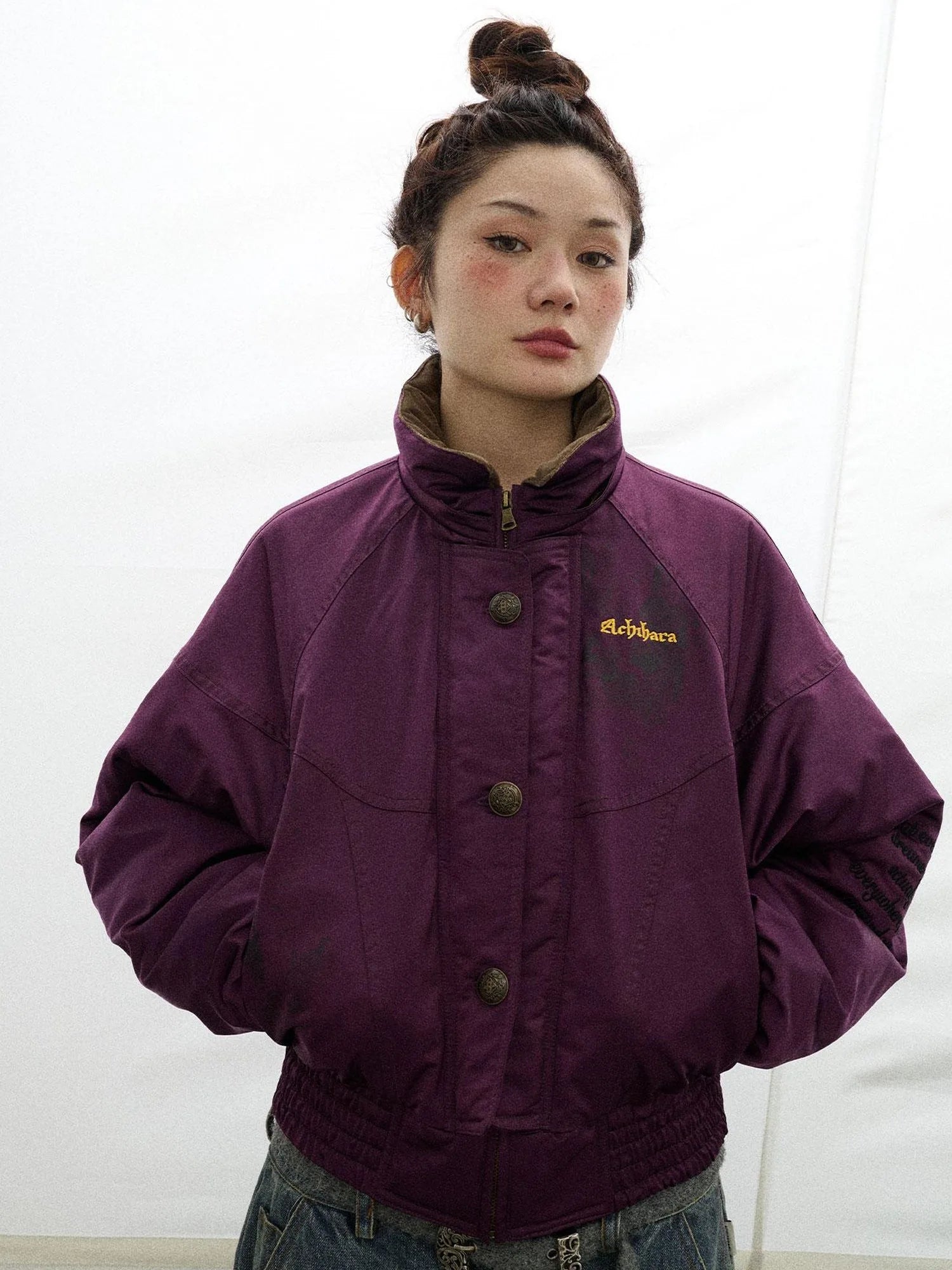 Winter Musta Puffer Coat