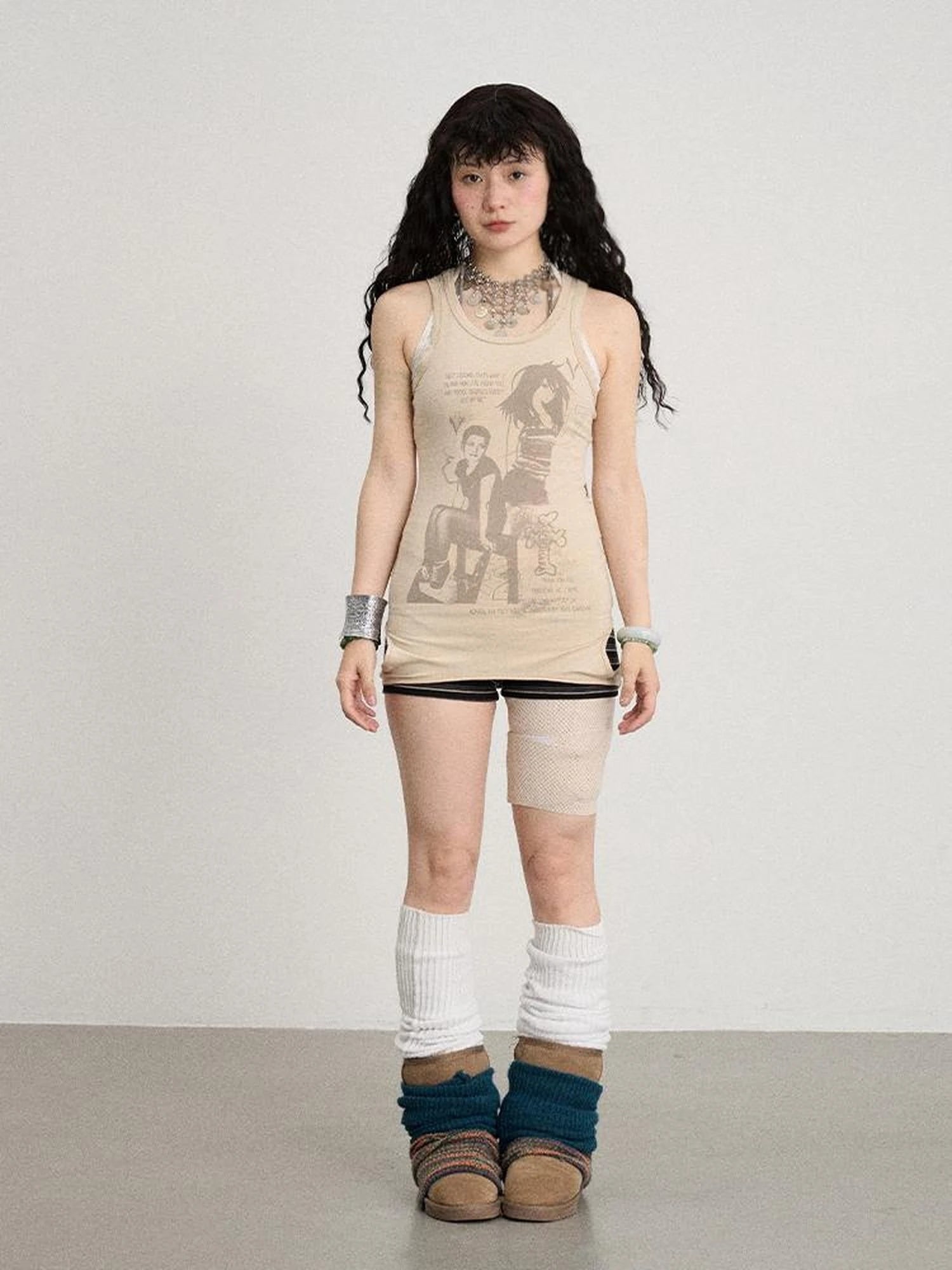 Wrap Around Love Vest Dress
