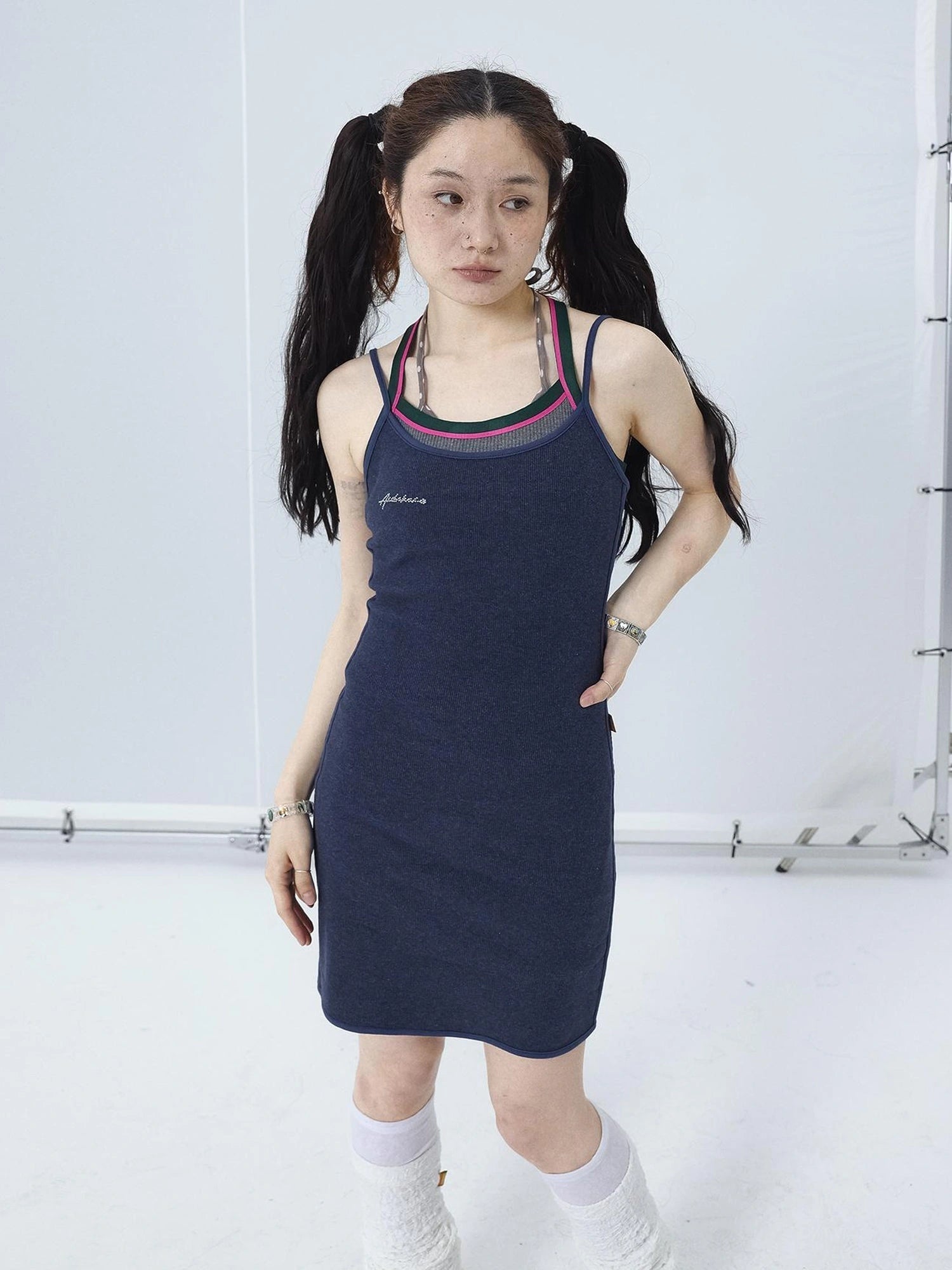 Y2K Retro Strap Summer Dress