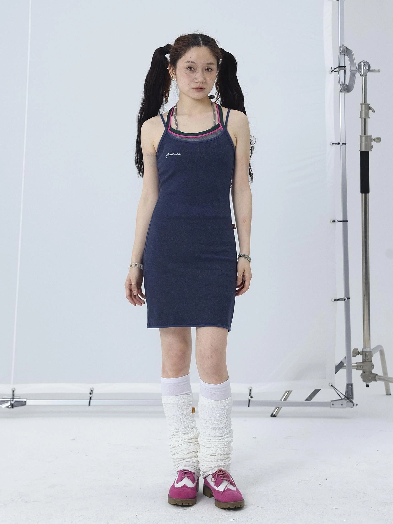 Y2K Retro Strap Summer Dress