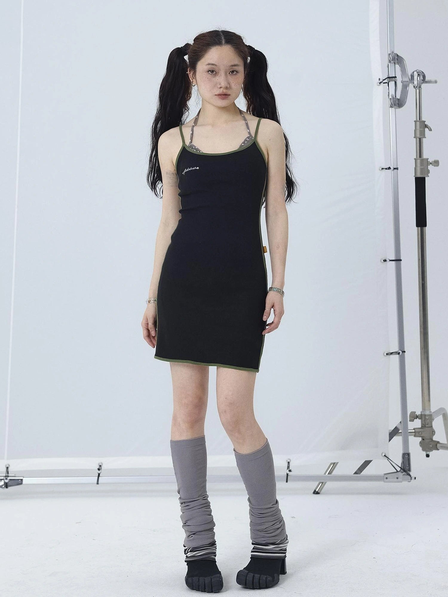 Y2K Retro Strap Summer Dress