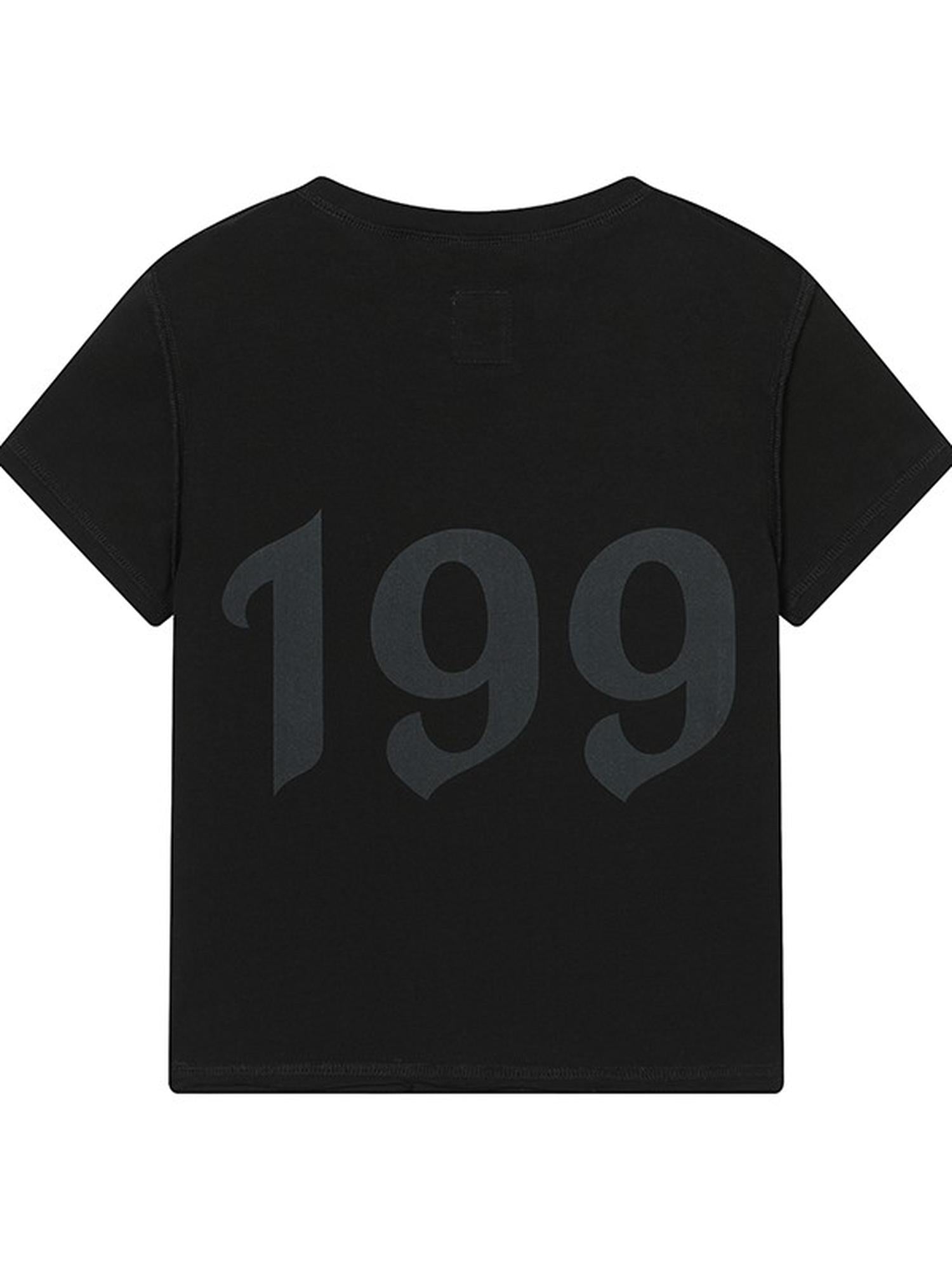 Achihara Fiona Cropped Tee Shameless Inspired Summer Top V-Neck T-Shirt Long-Sleeve