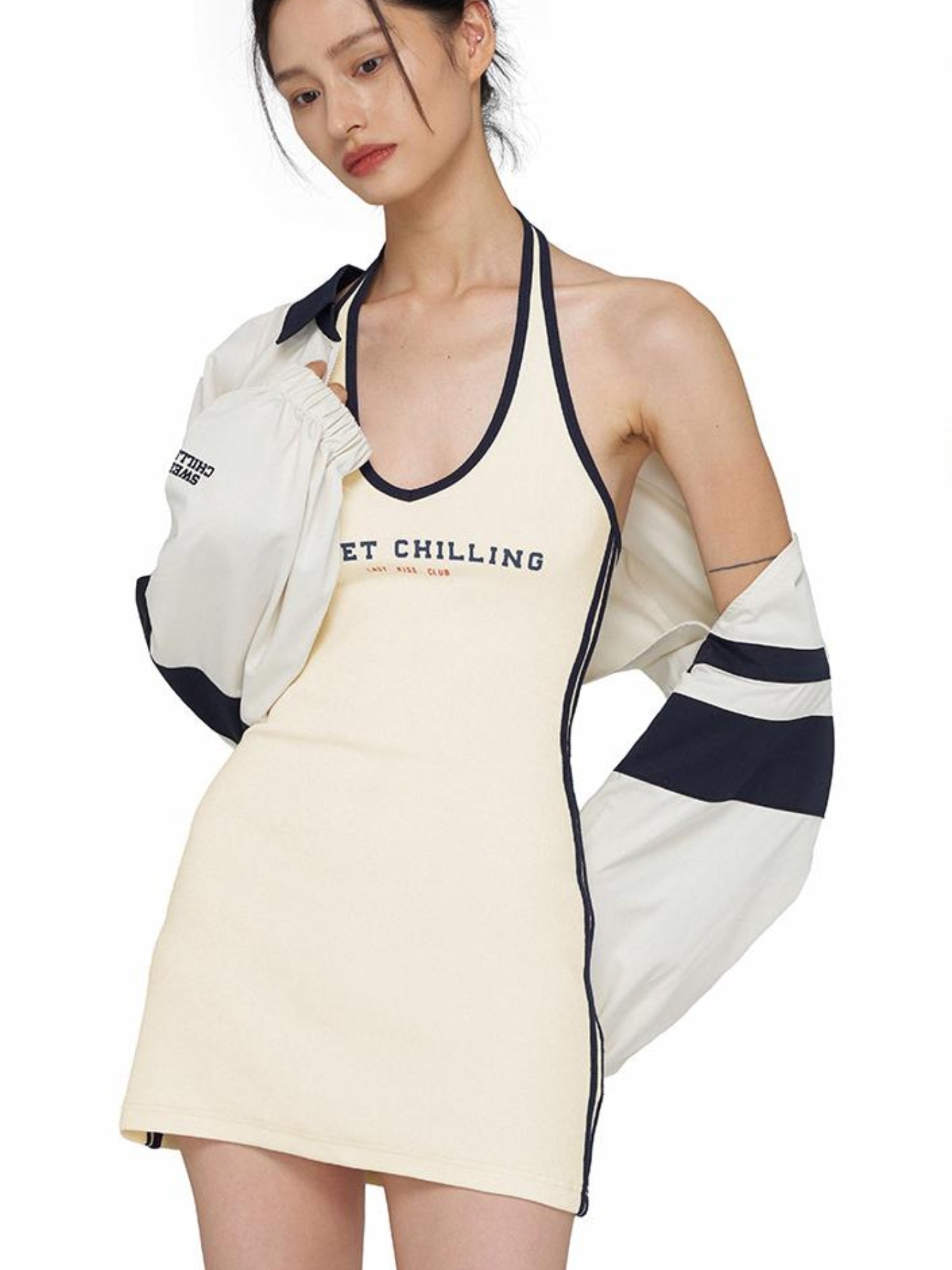 SweetChilling American Sporty School Style Arm Warmers Sleeves