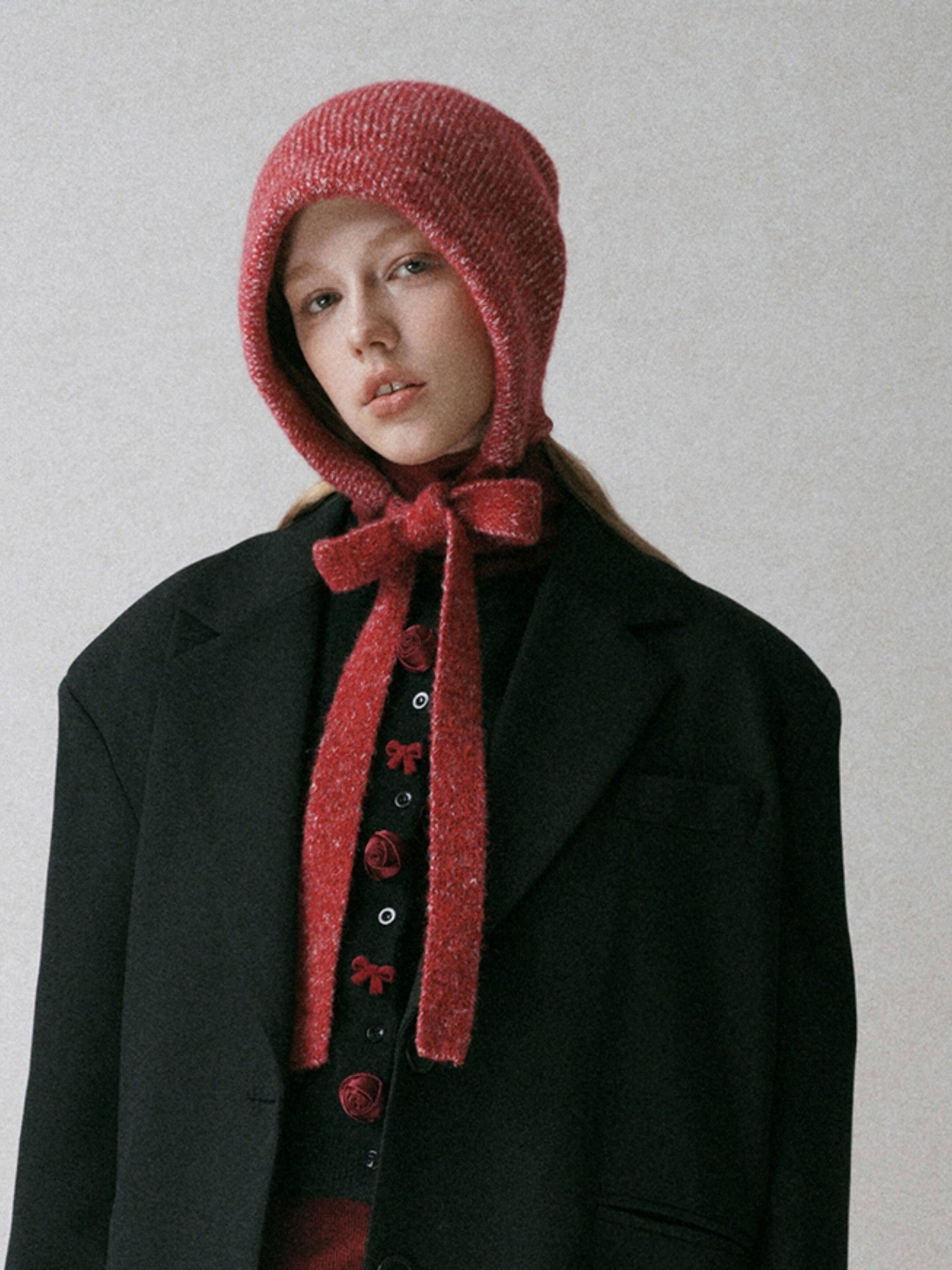 AnnoMundi Adjustable Drawstring Earflap Oversized Women&