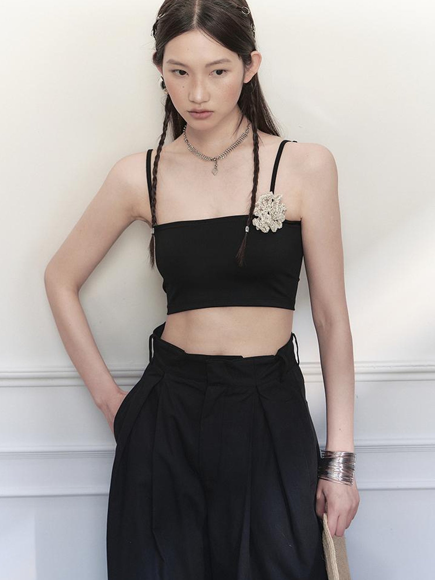 AnnoMundi Adjustable Strap Casual Tank Top