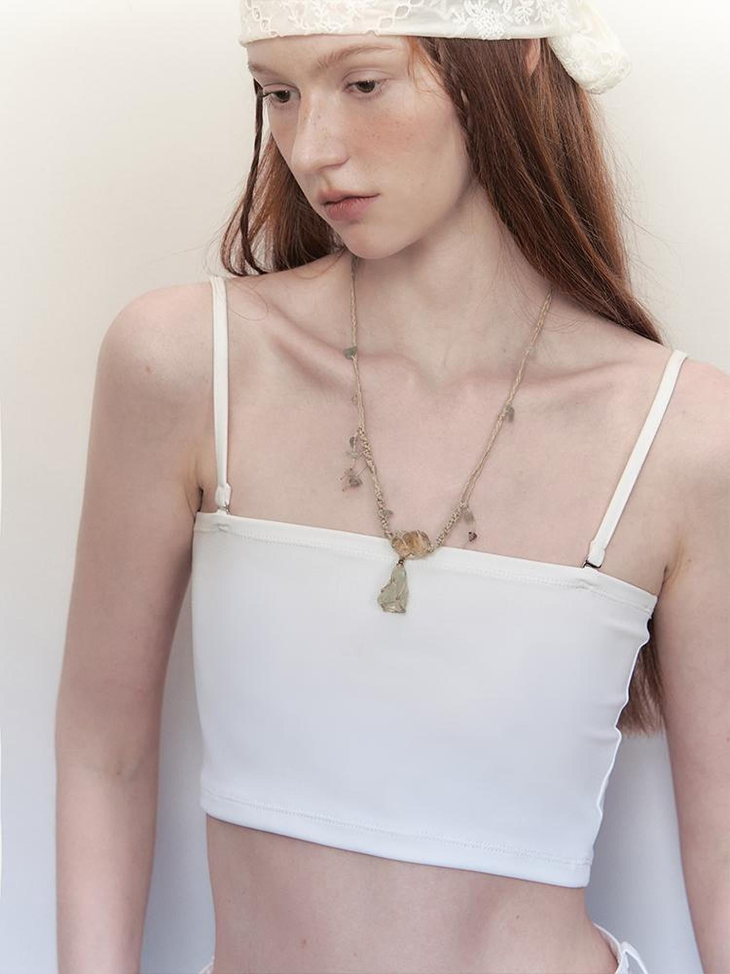 AnnoMundi Adjustable Strap Casual Tank Top