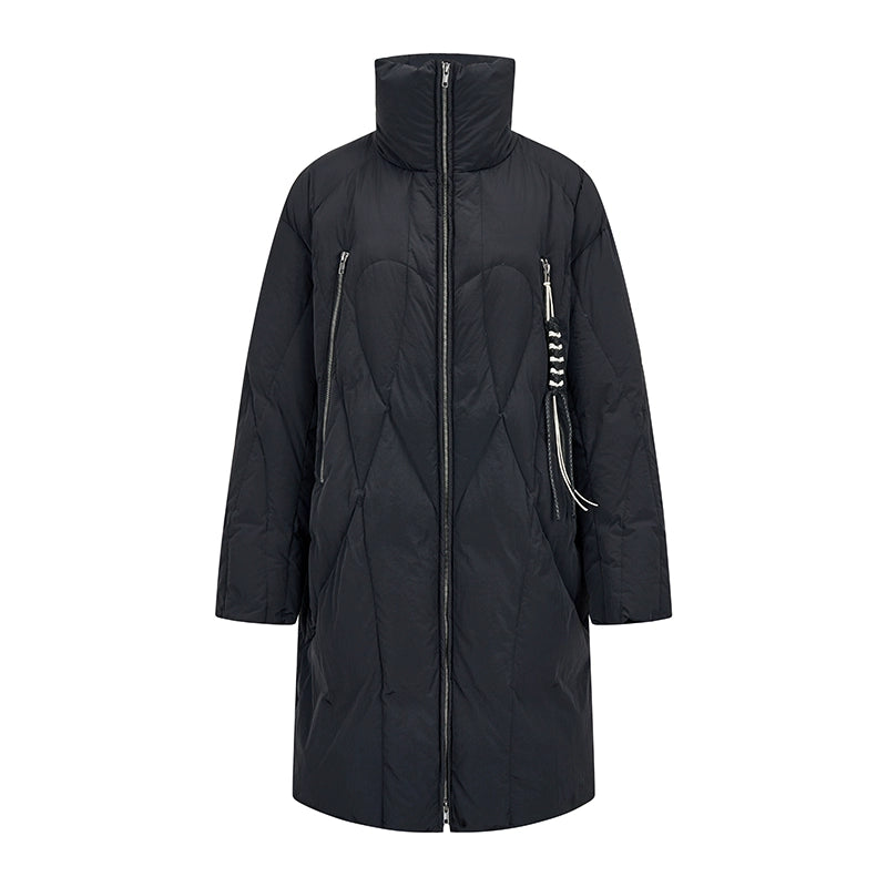 AnnoMundi_Athflow_Long_Quilted_Nylon_Down_Coat_With_Handcrafted_Knot_MISSTT