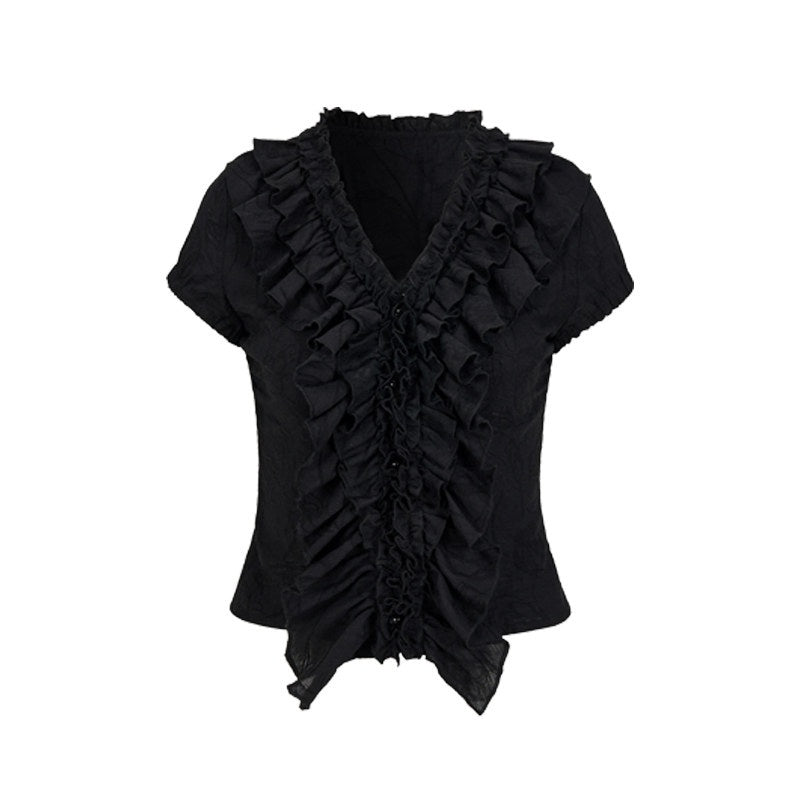 AnnoMundi_Black_Plant_Texture_Layered_Lace_Embroidery_Women&