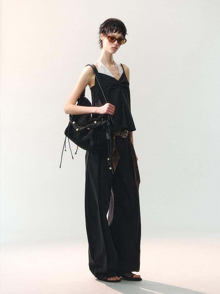AnnoMundi Colorblock Faux Layered Strappy Women&