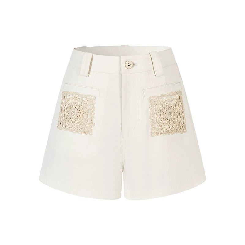 AnnoMundi_Crochet_Lace_High_Waisted_A_Line_Shorts_MISSTT