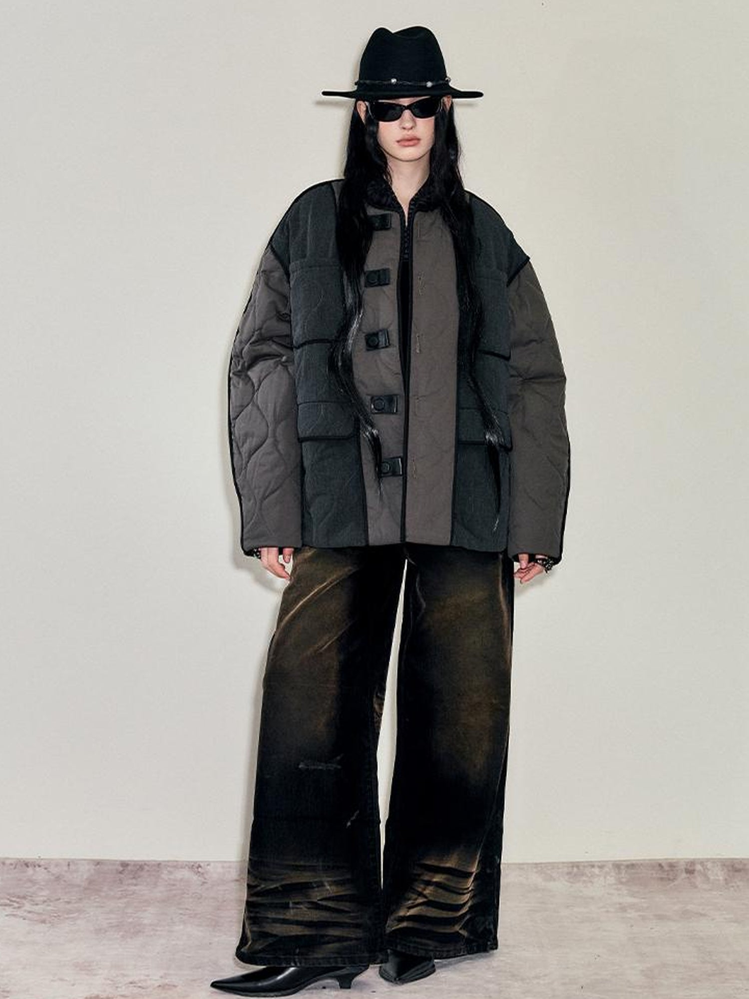 AnnoMundi Curved Stitch Graphene Heated Quilted Jacket
