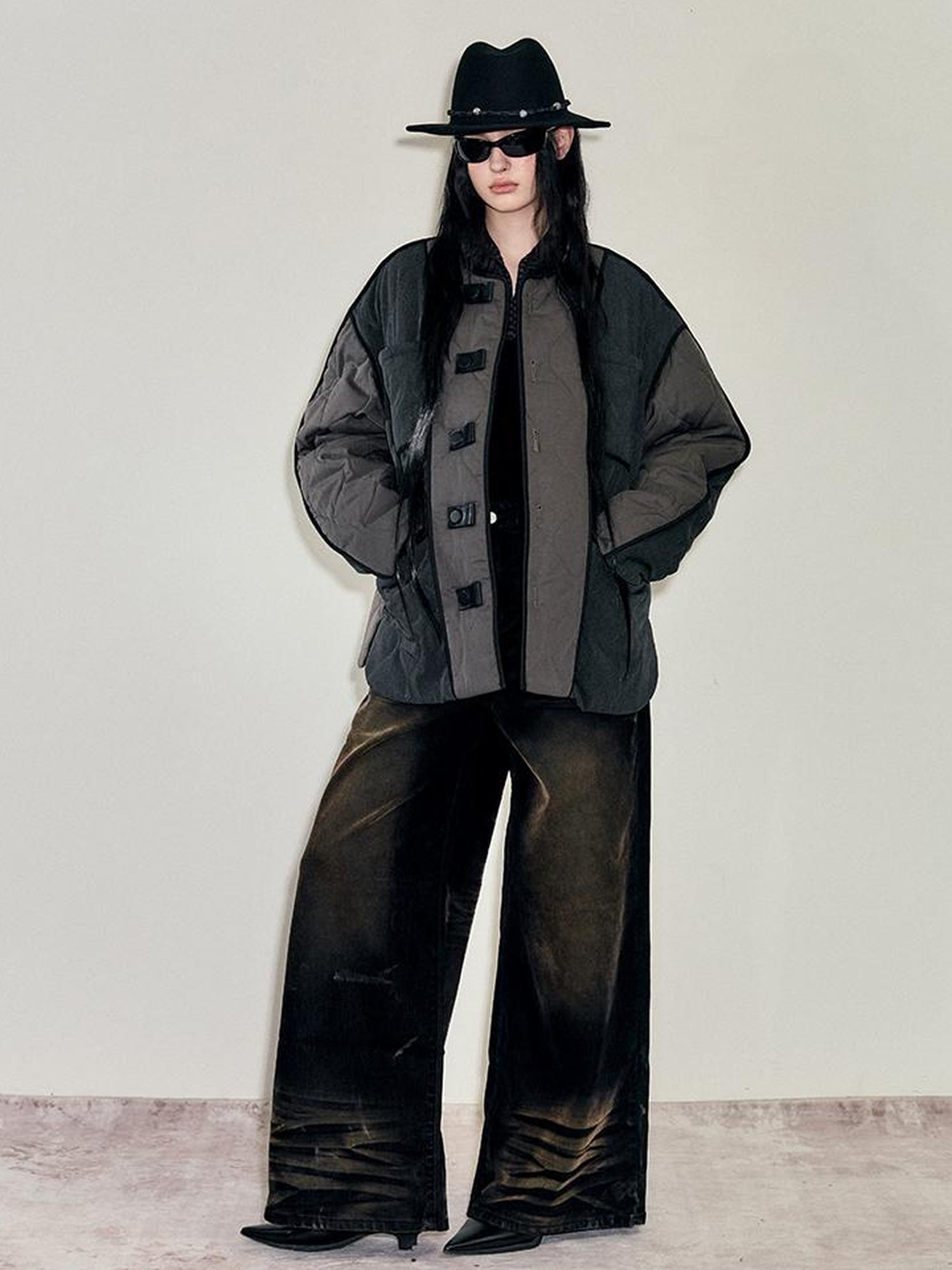 AnnoMundi Curved Stitch Graphene Heated Quilted Jacket