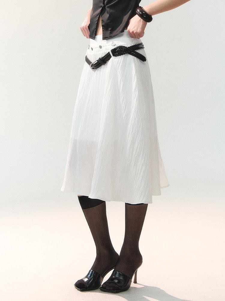 AnnoMundi Deconstructed Hem Metal Button Hand Sewn Women&