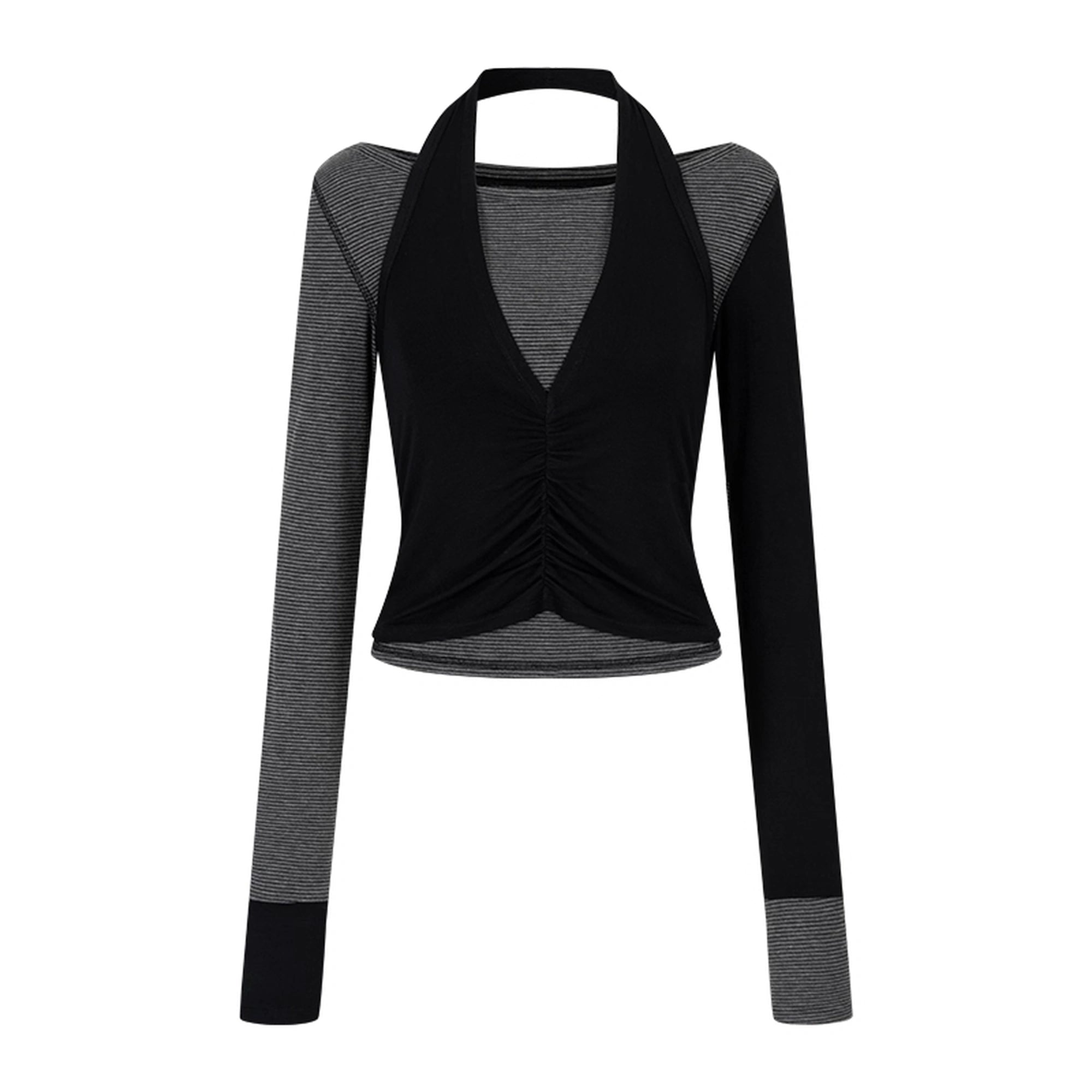 AnnoMundi_Deconstructed_Striped_Layered_Top_MISSTT