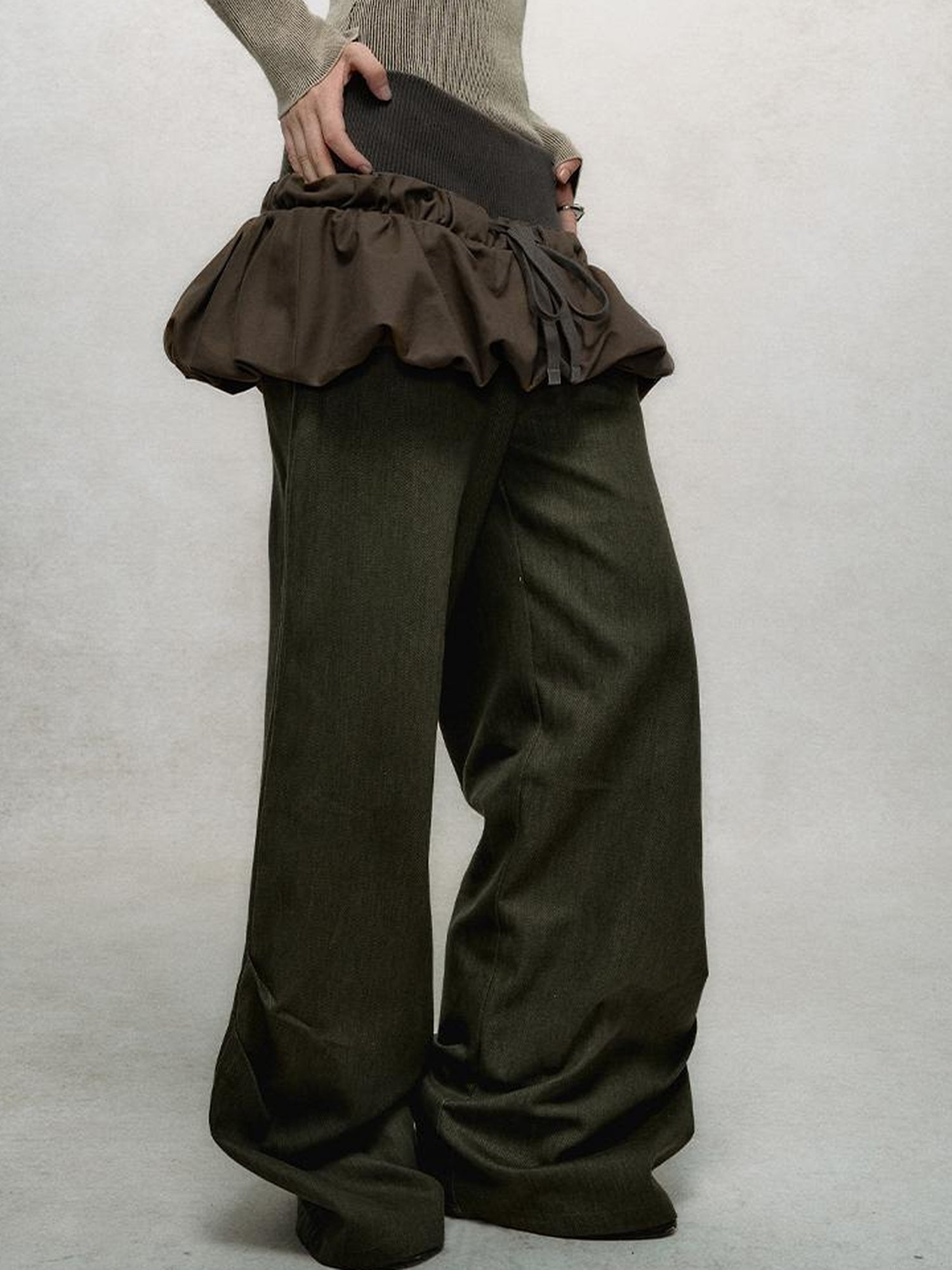 AnnoMundi Detachable Drawstring Bloomer Jumpsuit Pants