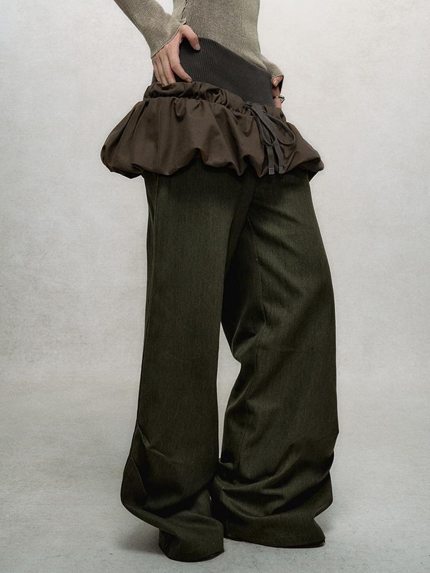 AnnoMundi Detachable Drawstring Bloomer Jumpsuit Pants