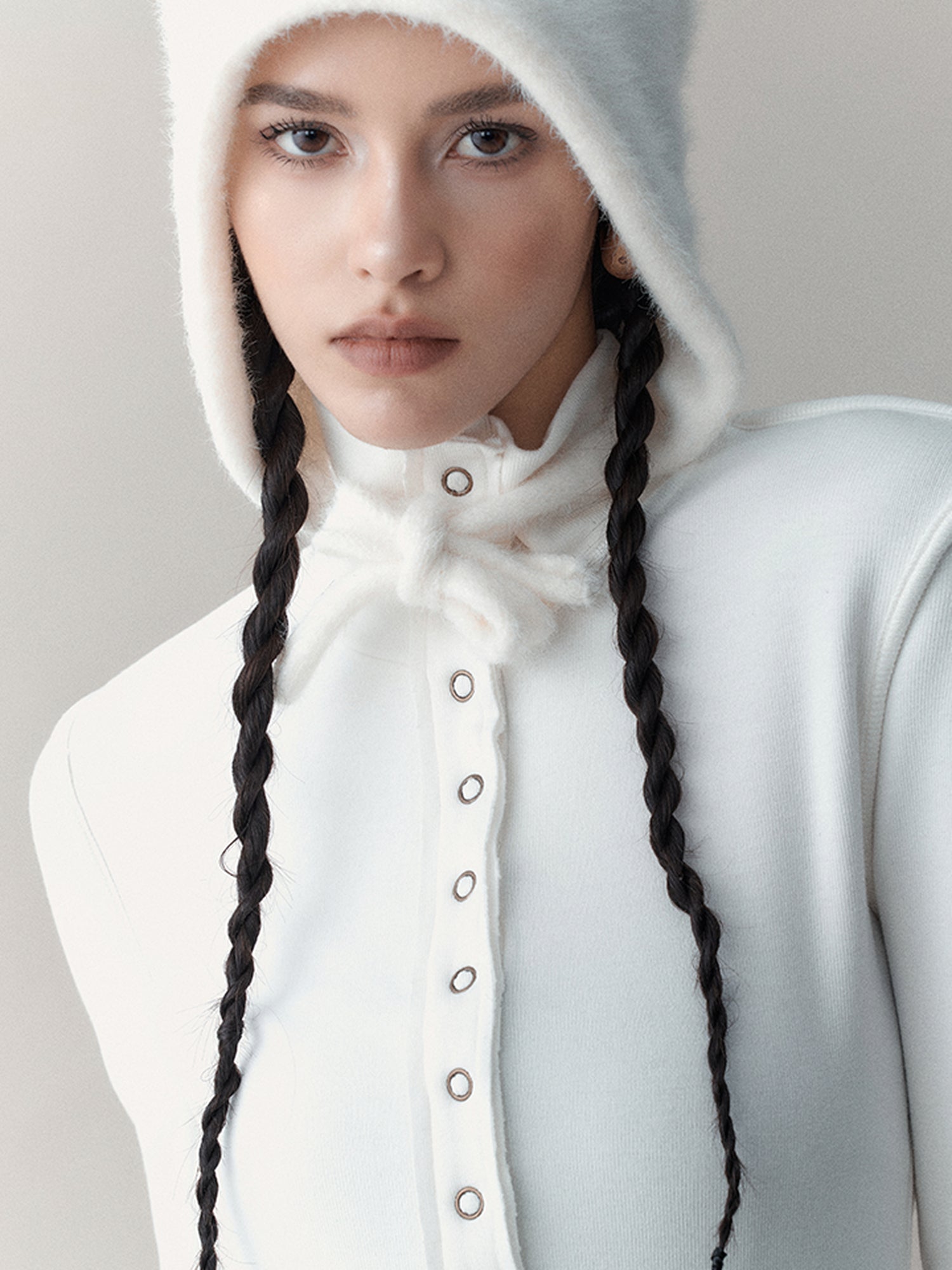 AnnoMundi Elastic High-Neck Flip-Collar Knit Sweater Women Autumn Winter Slim Base Layer Top