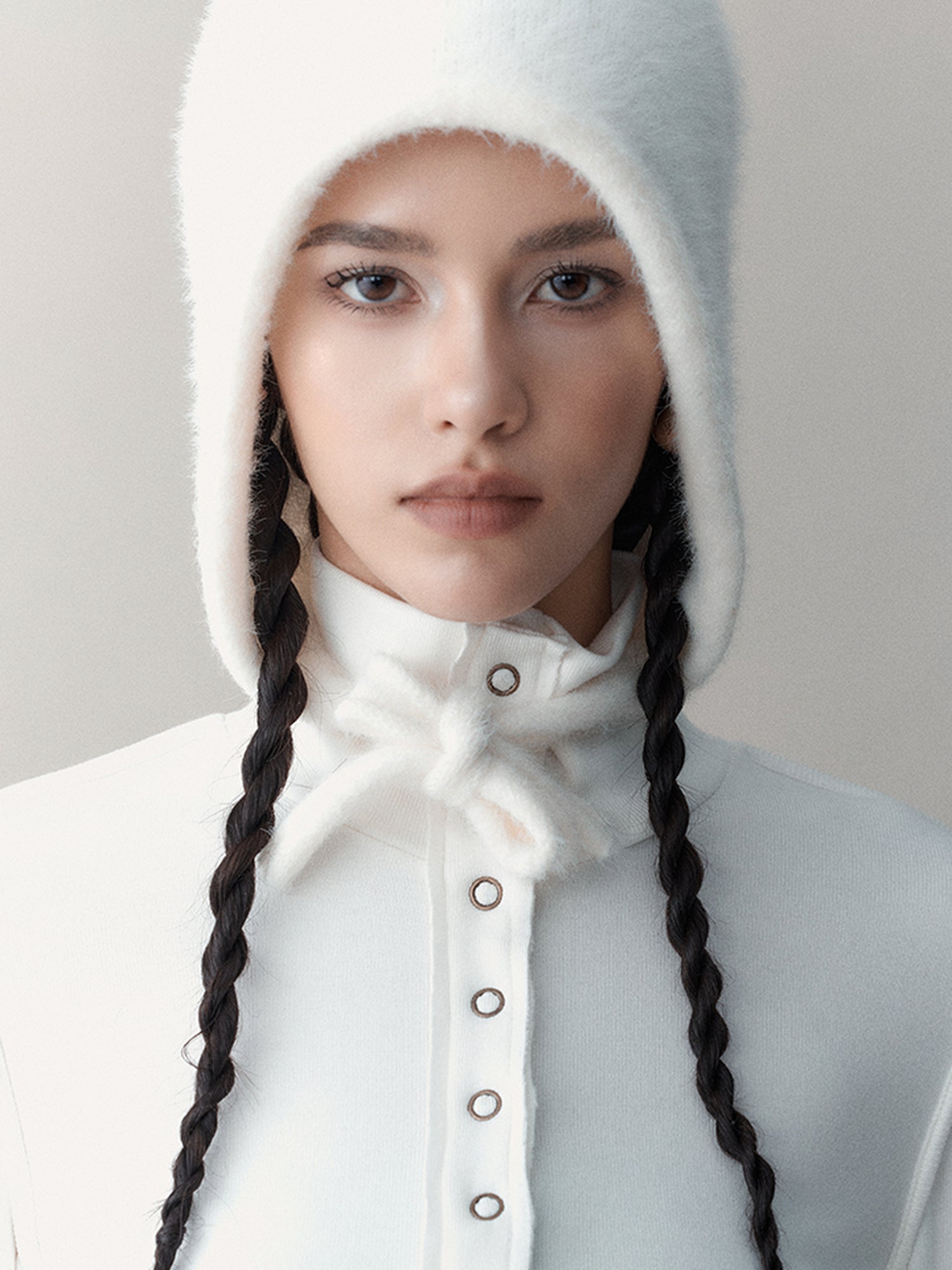 AnnoMundi Elastic High-Neck Flip-Collar Knit Sweater Women Autumn Winter Slim Base Layer Top