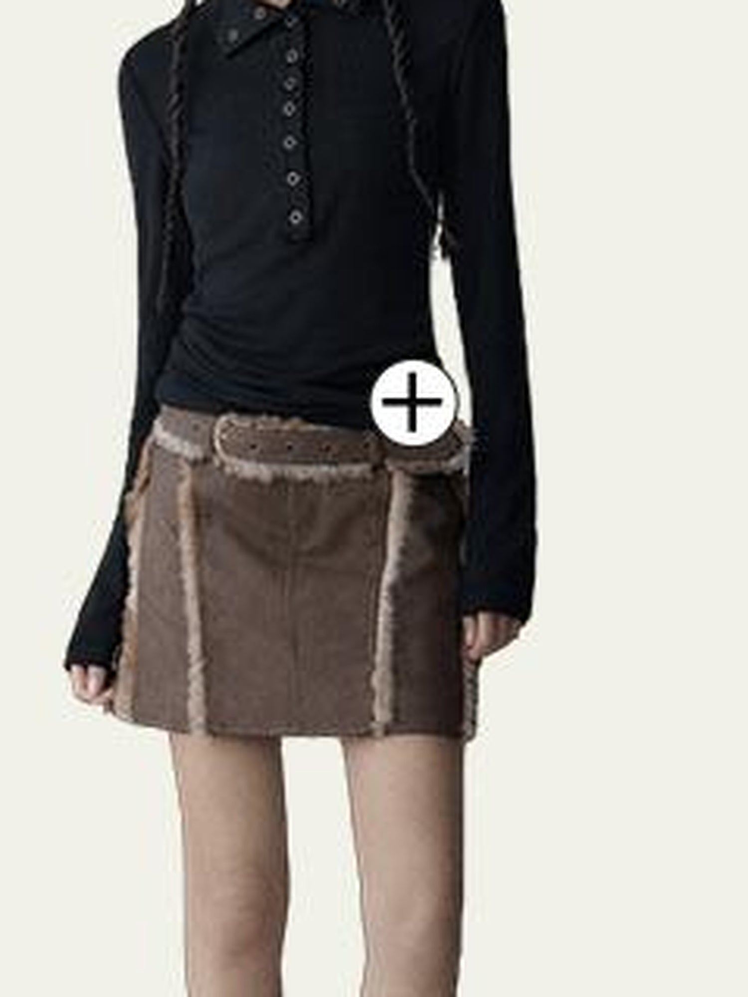 AnnoMundi Elastic High-Neck Flip-Collar Knit Sweater Women Autumn Winter Slim Base Layer Top