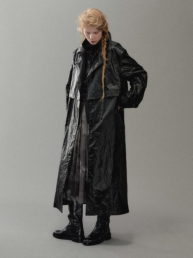 AnnoMundi Fine Crepe Faux Two Piece Workwear Women&