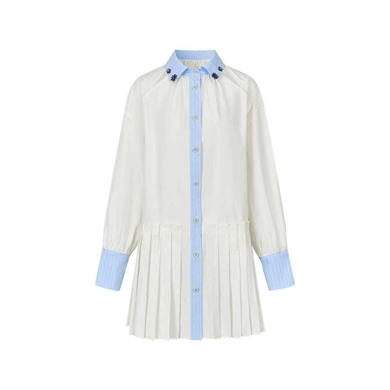 AnnoMundi_French_White_Ruffle_Sleeveless_Shirt_Dress_MISSTT