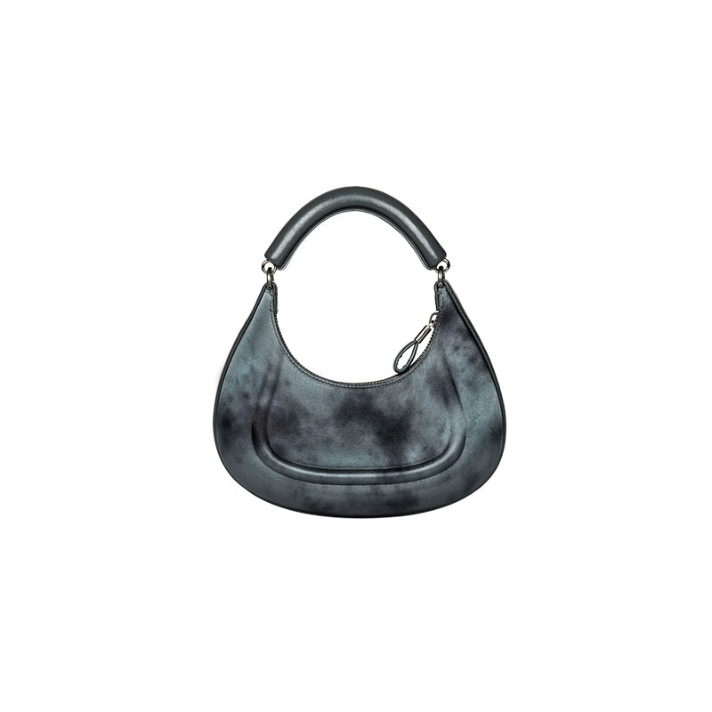 AnnoMundi_Halo_Dyed_Blue_Black_Satin_Eva_Crescent_Bag_MISSTT