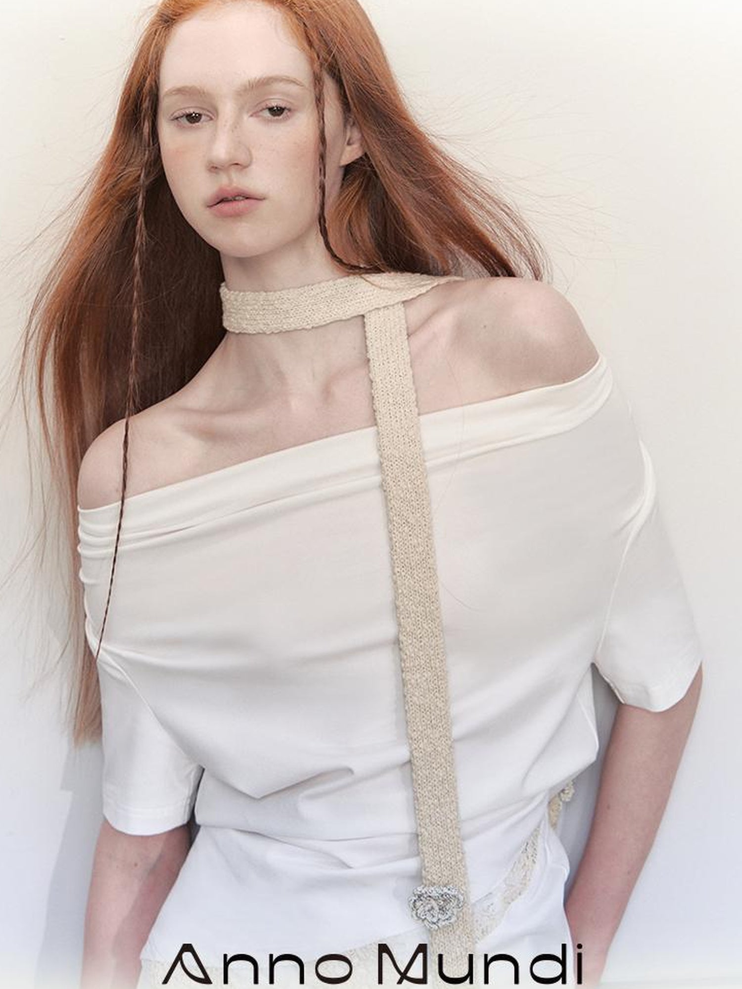 AnnoMundi Hand Embroidered Bohemian Cotton Belt With Floral Detailing