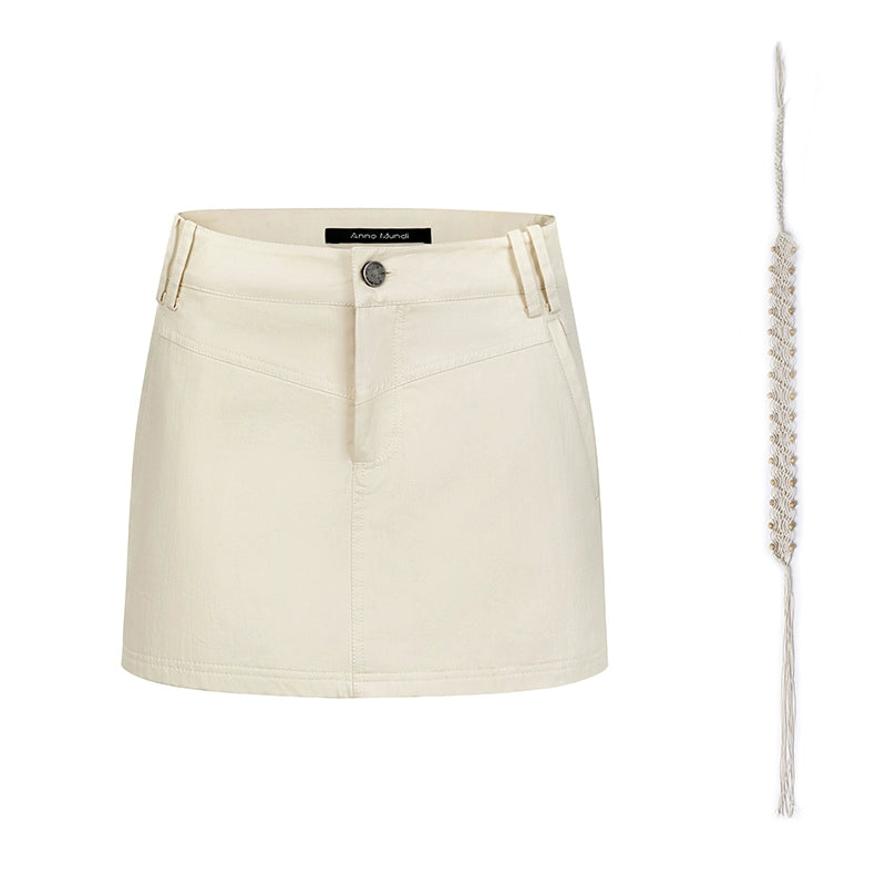 AnnoMundi_Handwoven_Beaded_Rope_Belt_Low_Waist_A_Line_Mini_Skirt_MISSTT