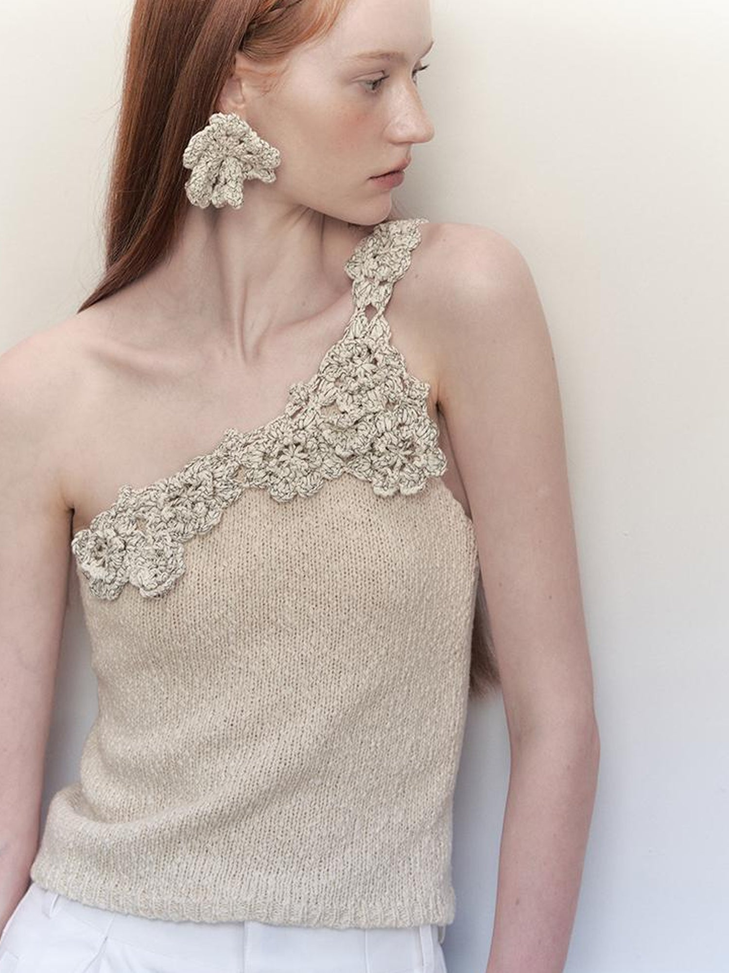 AnnoMundi Handwoven Crochet Multicolor Floral Bohemian Earrings