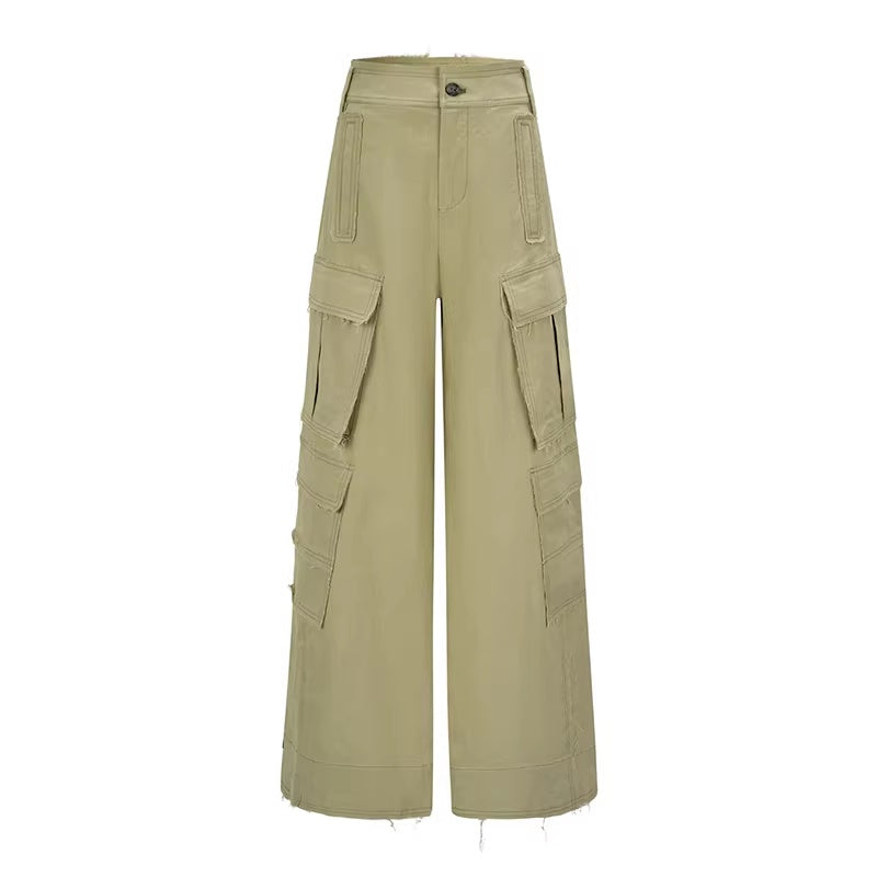 AnnoMundi_High_Waist_Cotton_Comfort_Casual_Flare_Pants_And_Jacket_Women_Suit_MISSTT