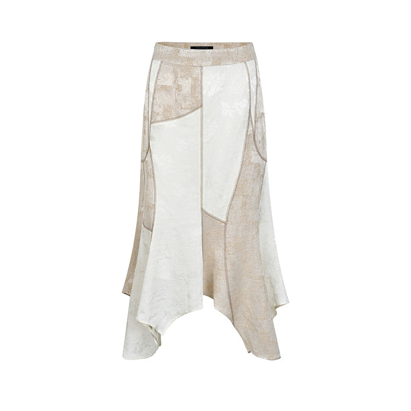 AnnoMundi_Interwoven_Light_Textured_Shirt_Skirt_Set_V_Neck_T_Shirt_Long_Sleeve_MISSTT