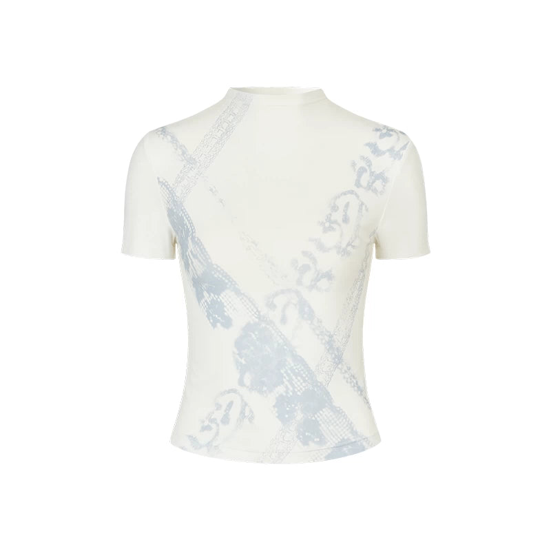 AnnoMundi_Lace_Filigree_Print_Fitted_Tee_MISSTT