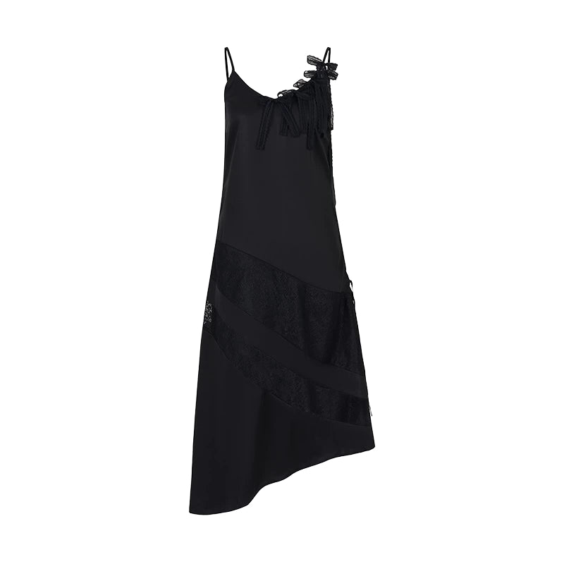AnnoMundi_Lace_Trimmed_Rayon_Slip_Dress_V-neck_T-shirt_Long_Sleeve_MISSTT